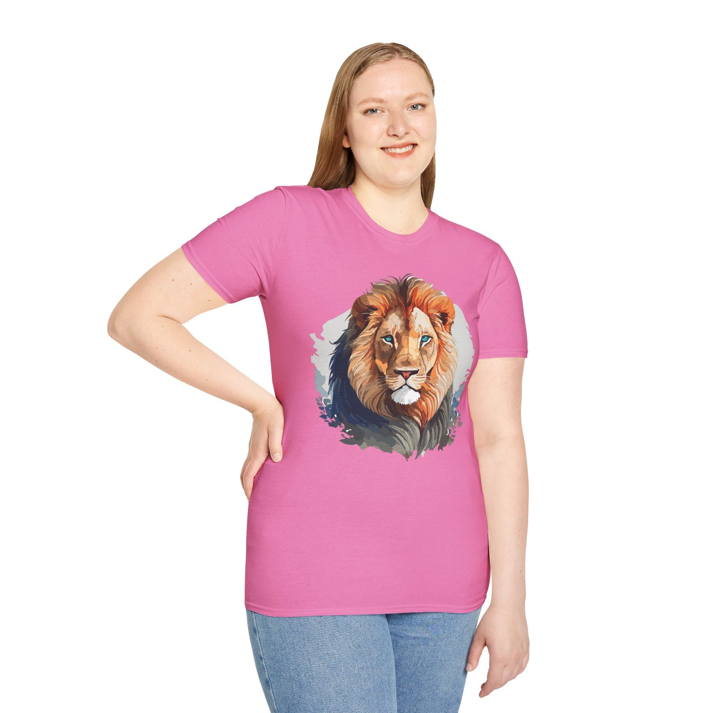 Lion Shirt, Shirt with Lion, Animal Tee, Shirt with Animals