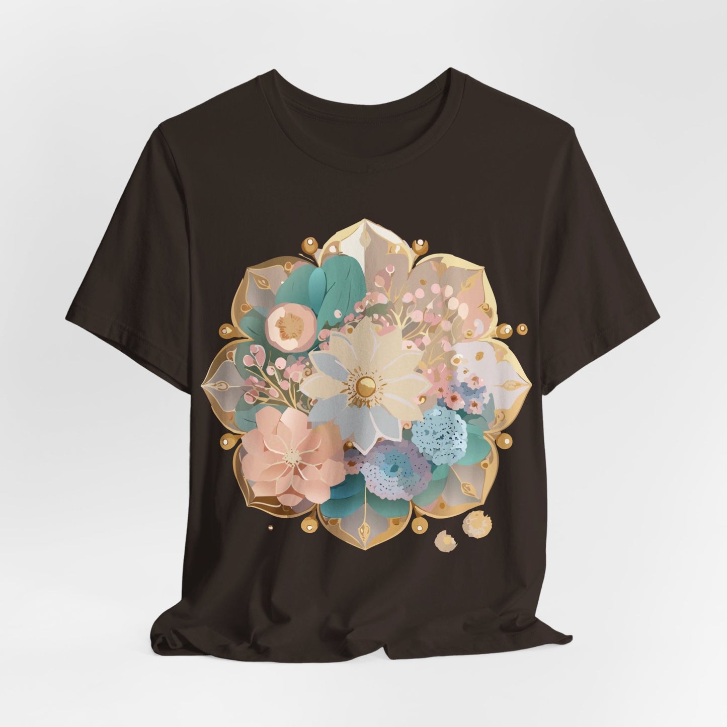 Natural Cotton Tee Shirt - Medallion Collection Printify