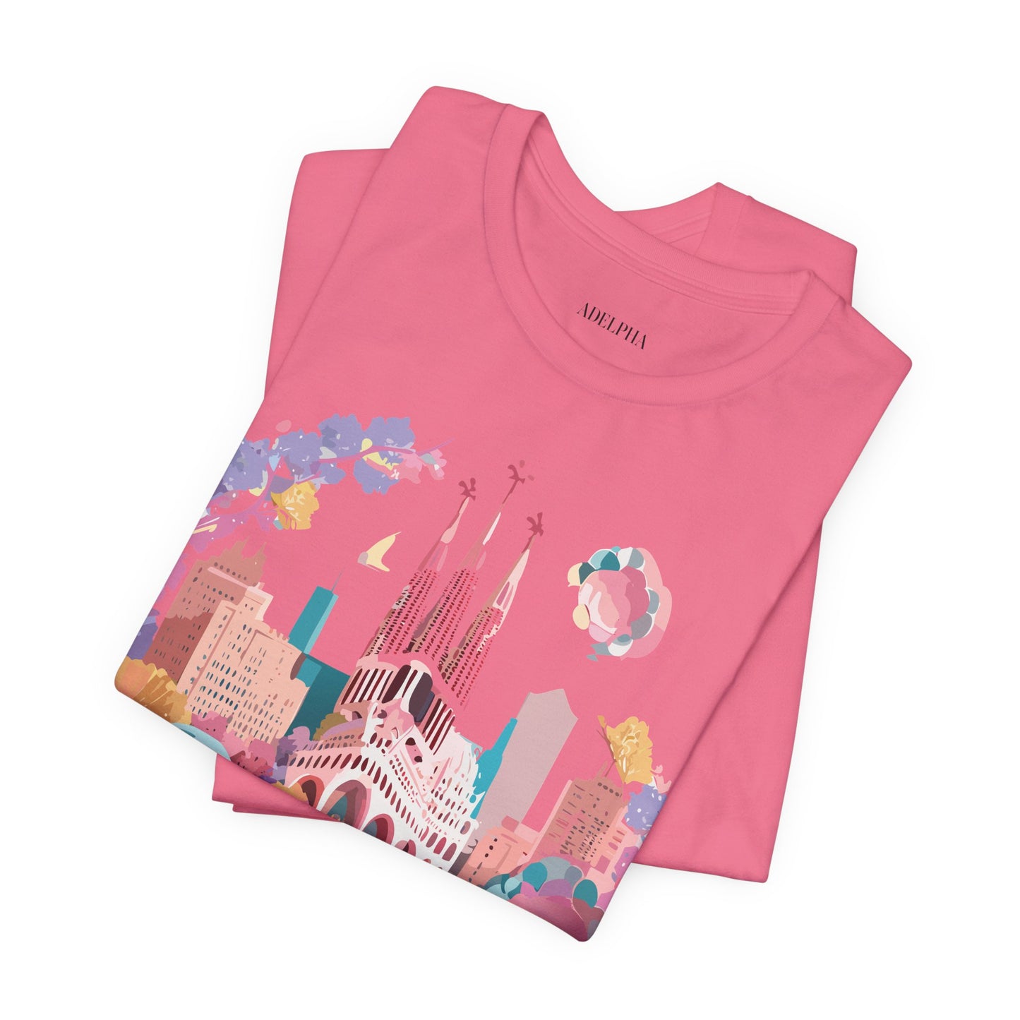 Tourist Shirt, Shirt with Barcelona - ADELPHA