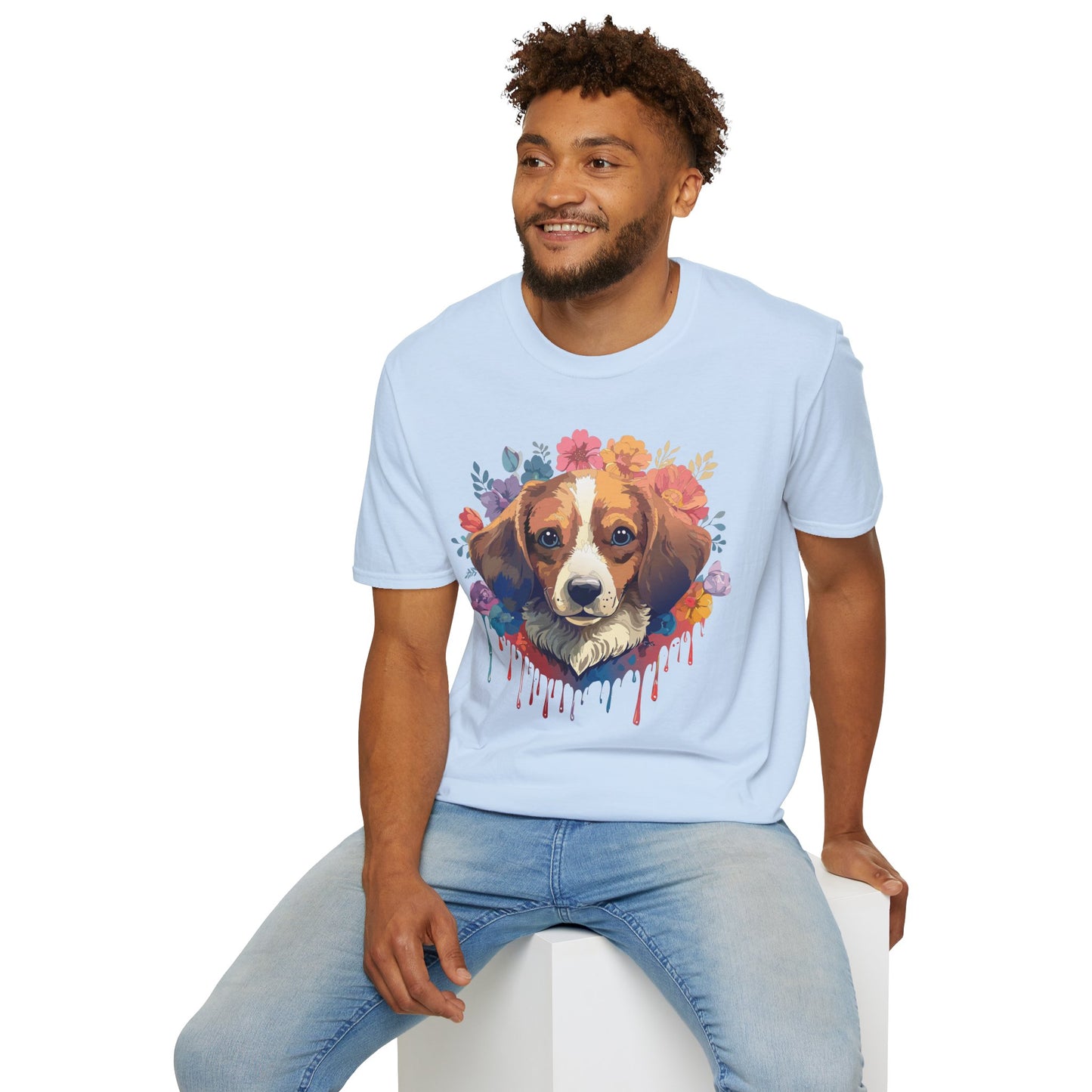 Dog Shirt, Shirt with Dog, Animal Tee, Shirt with Animals
