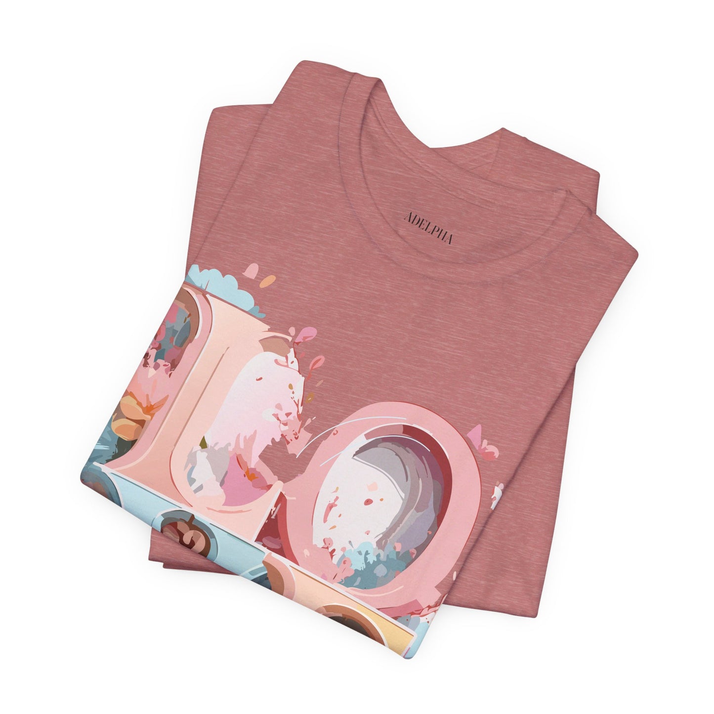 Natural Cotton Tee Shirt - Love story Collection Printify