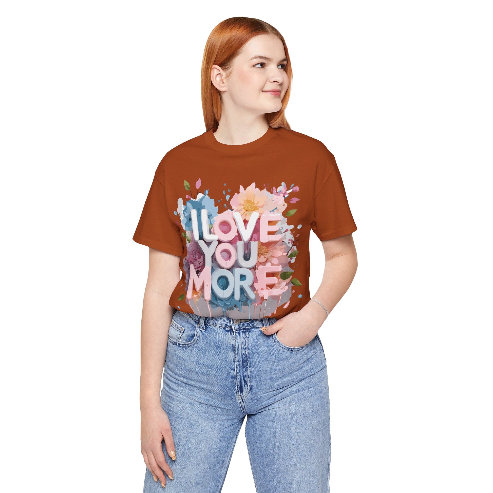 Natural Cotton Tee Shirt - Love Story Collection Printify