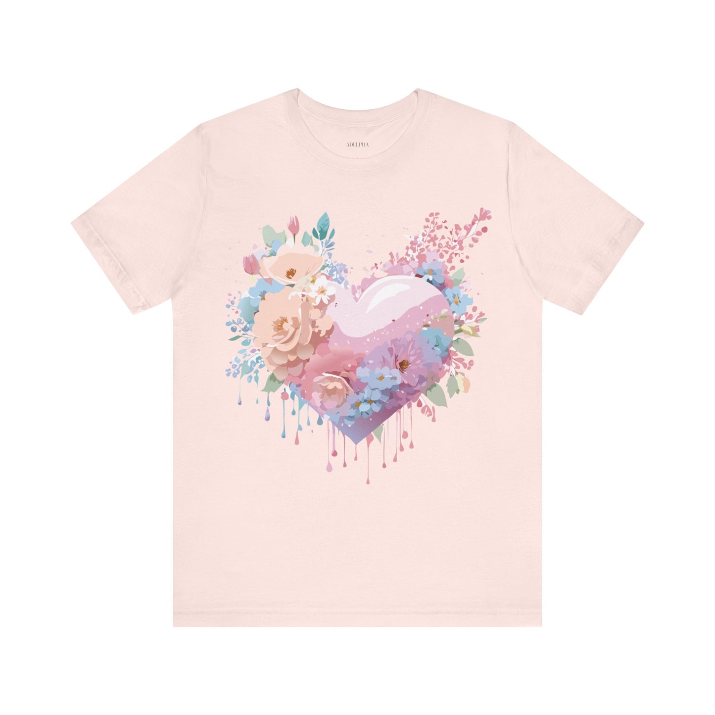 Natural Cotton Tee Shirt - Love story Collection Printify