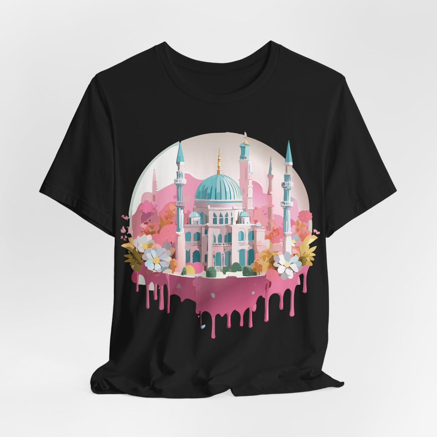 Natural Cotton Tee Shirt - Istanbul, Turkey Printify