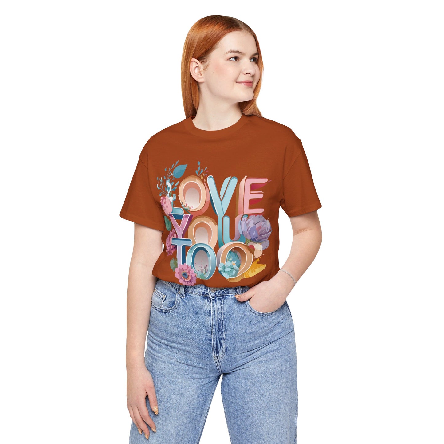 Natural Cotton Tee Shirt - Love Story Collection Printify