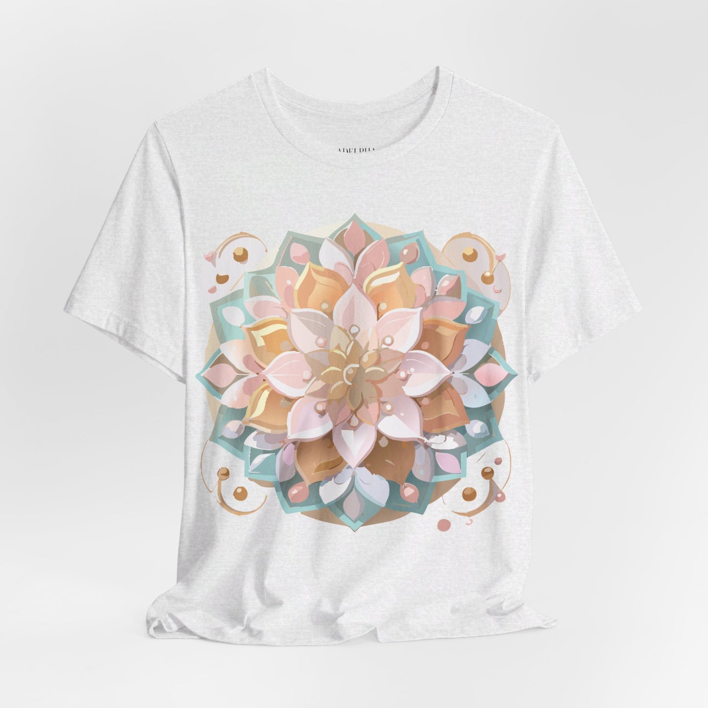 Natural Cotton Tee Shirt - Medallion Collection Printify