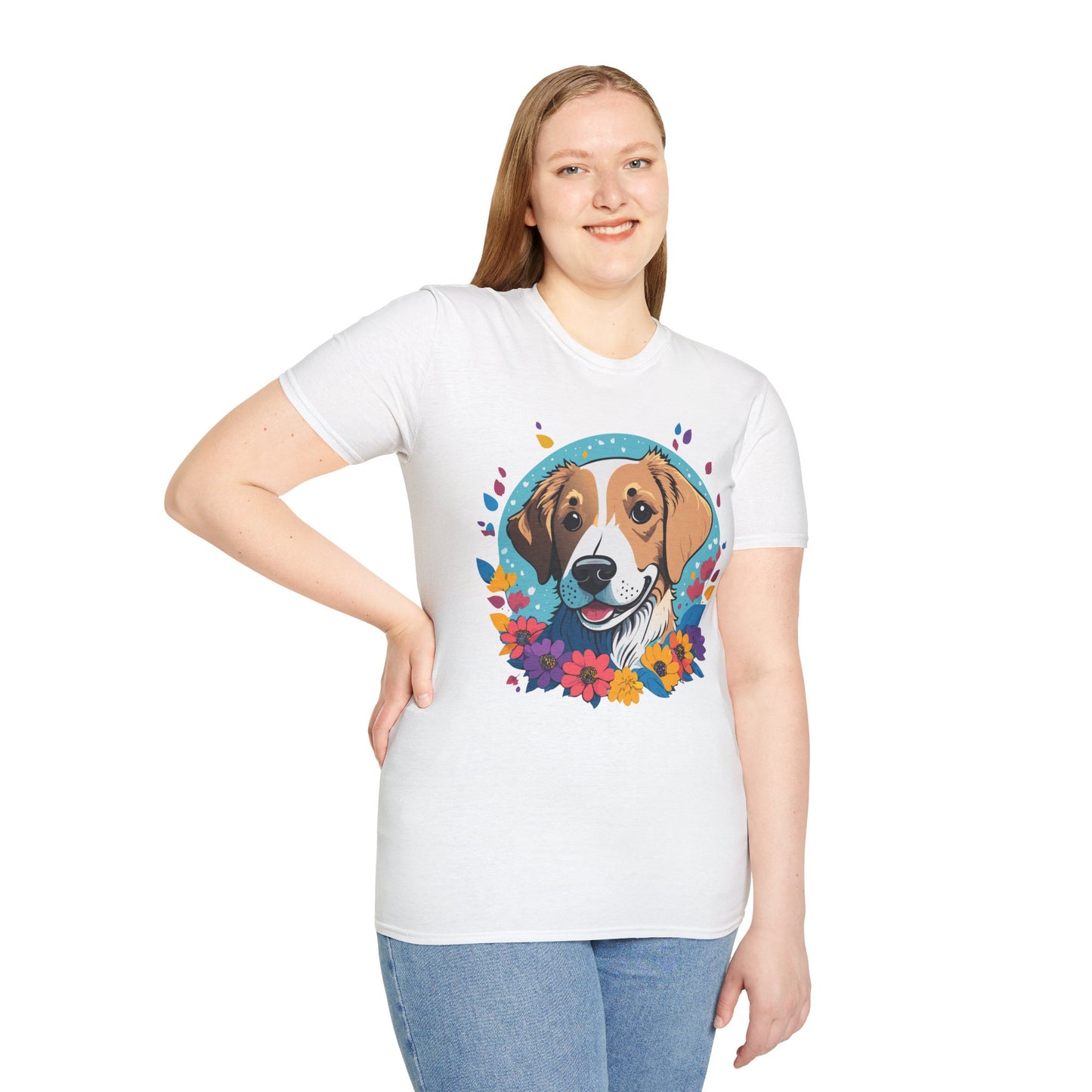Dog Shirt, Shirt with Dog, Animal Tee, Shirt with Animals