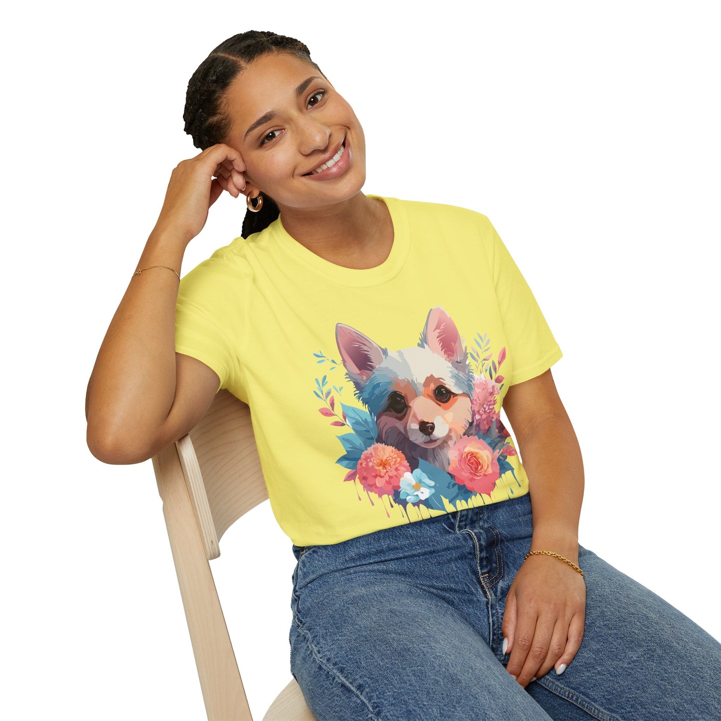 Dog Shirt, Shirt with Dog, Animal Tee, Shirt with Animals