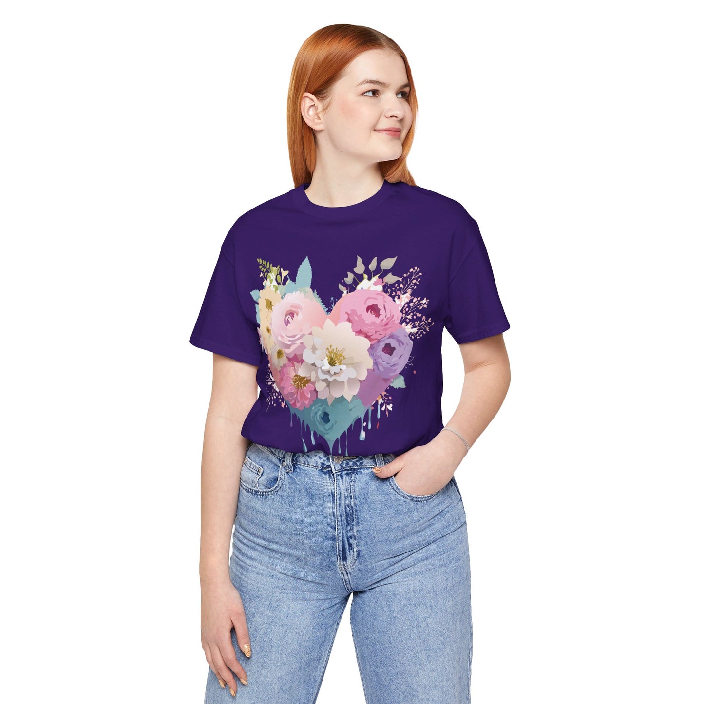 Natural Cotton Tee Shirt - Love Story Collection Printify
