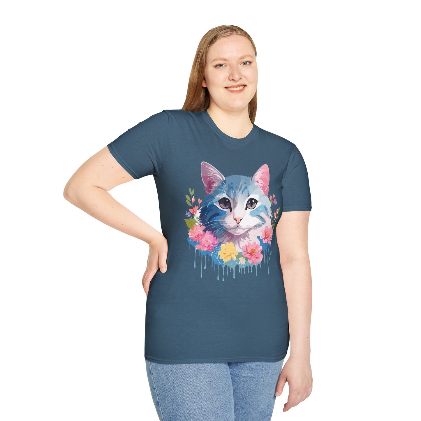 Cat Shirt, Shirt with Cat, Cats Tee, Kitten Tee