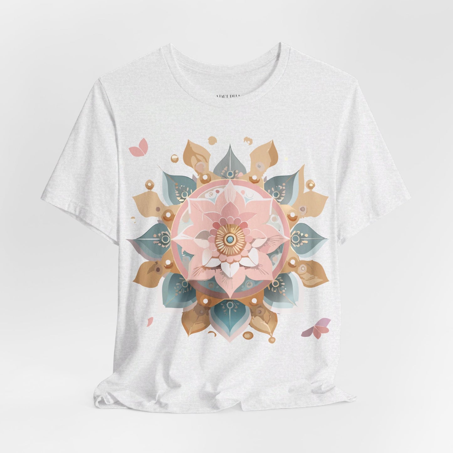 Natural Cotton Tee Shirt - Medallion Collection Printify