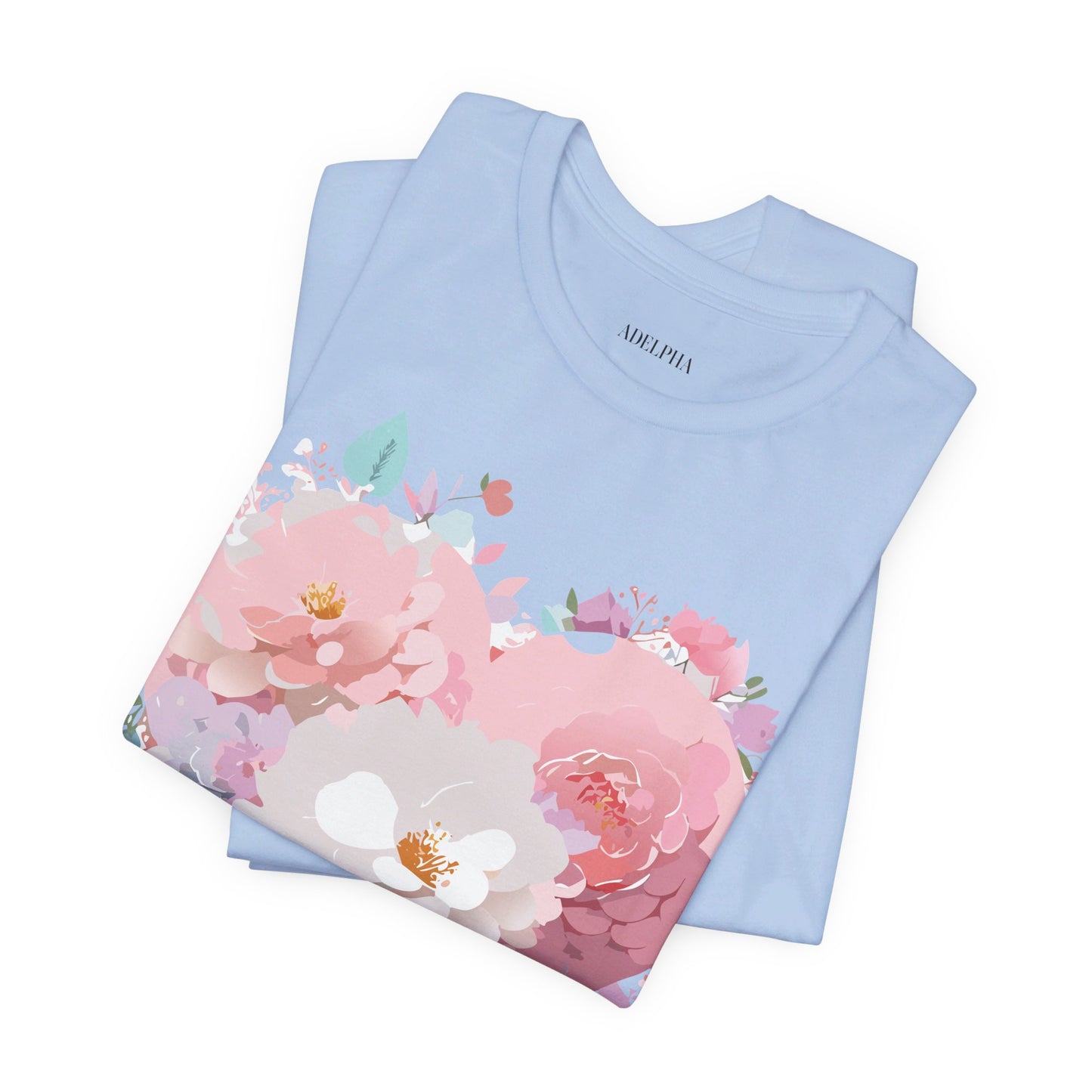 Natural Cotton Tee Shirt - Love story Collection Printify
