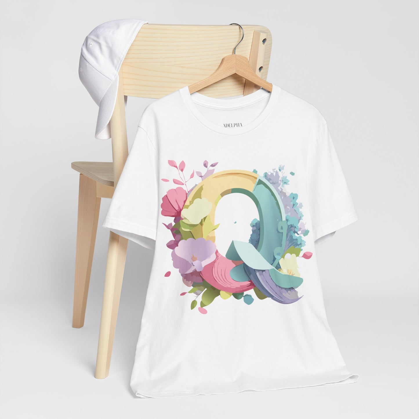 Letter Shirt, Letter Q Shirt - ADELPHA