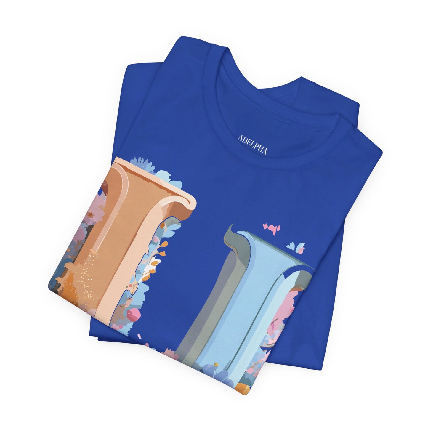 Natural Cotton Tee Shirt - Letters Collection - U Printify