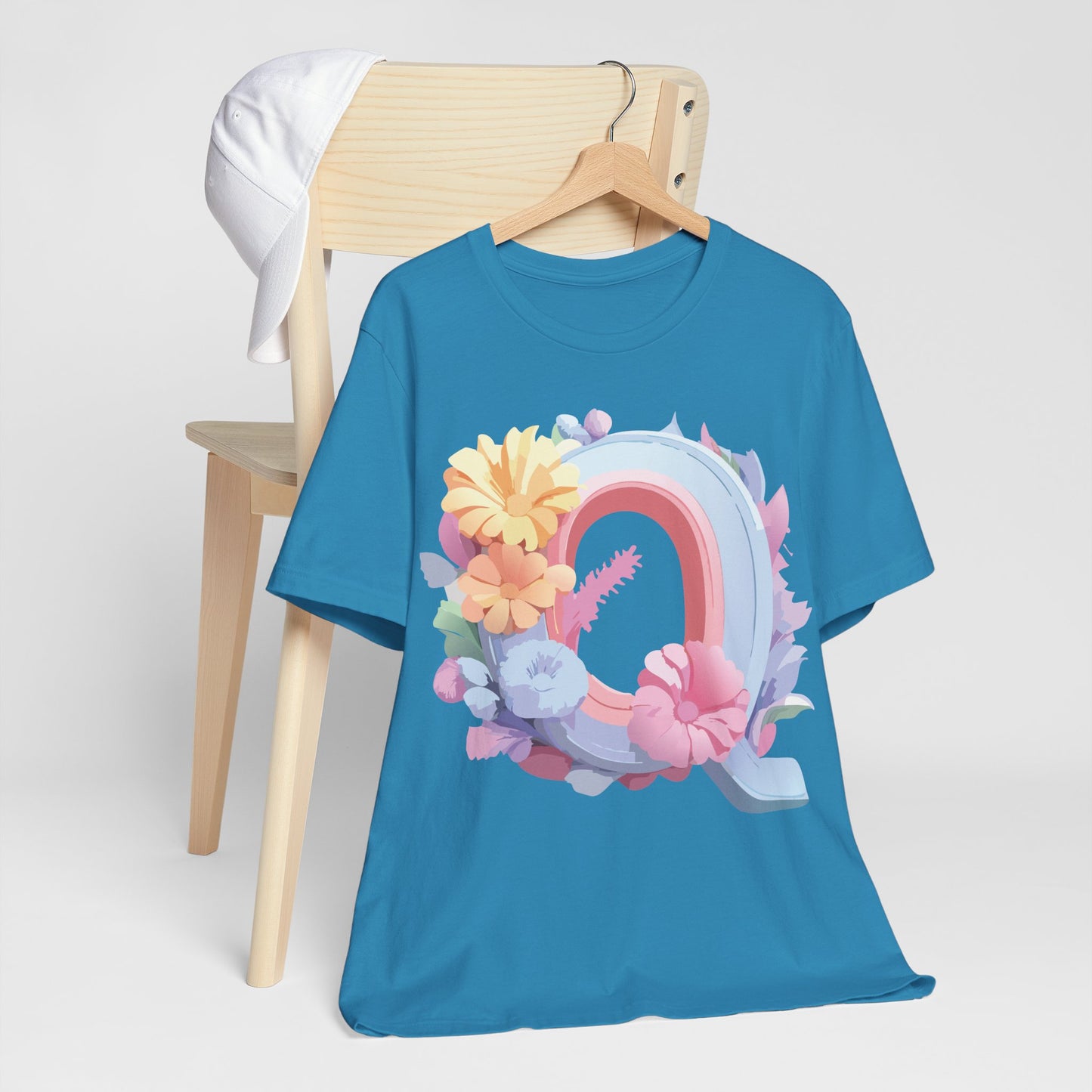 Letter Shirt, Letter Q Shirt - ADELPHA