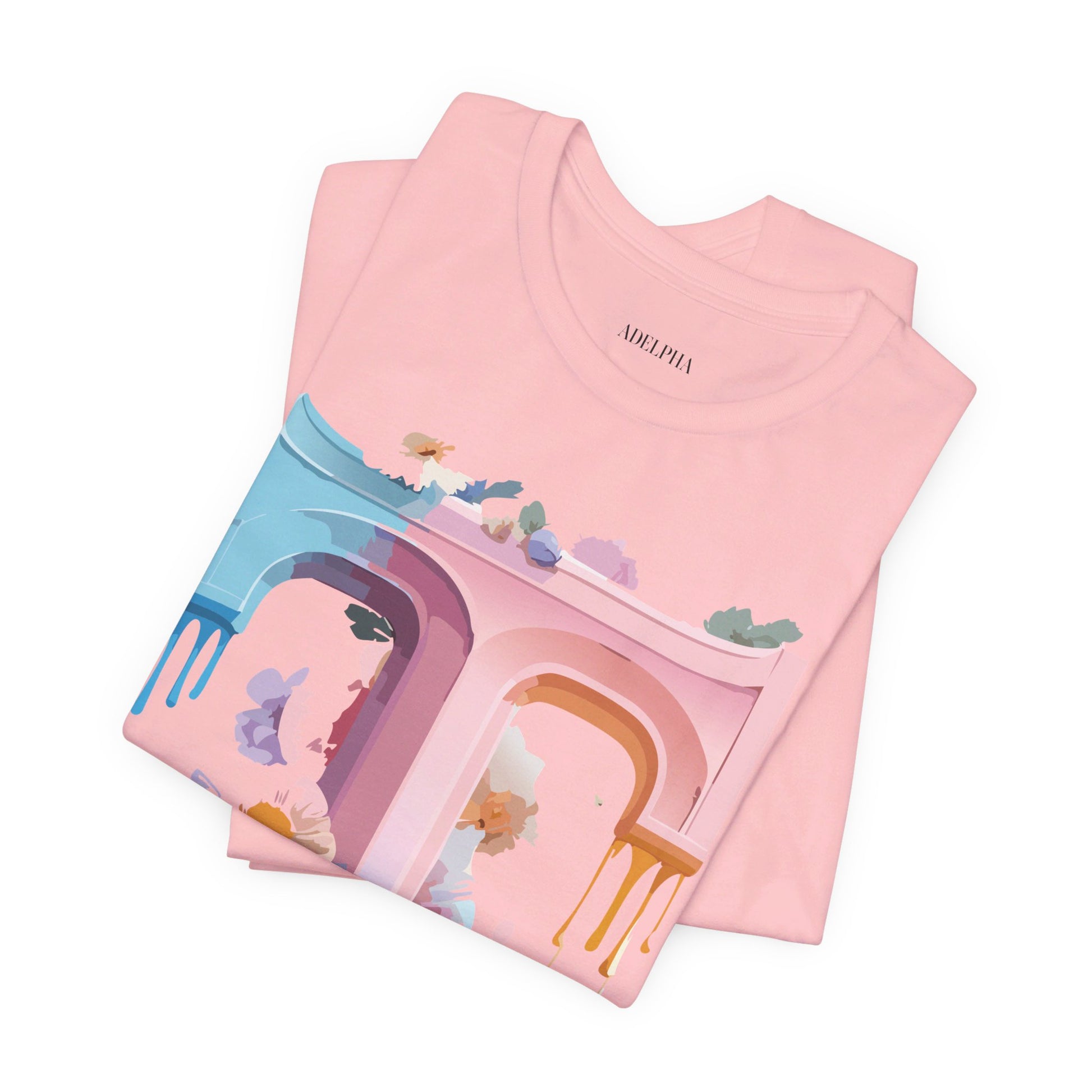 Natural Cotton Tee Shirt - Letters Collection - T Printify