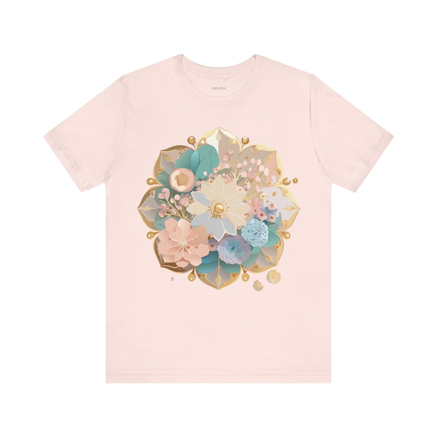 Natural Cotton Tee Shirt - Medallion Collection Printify