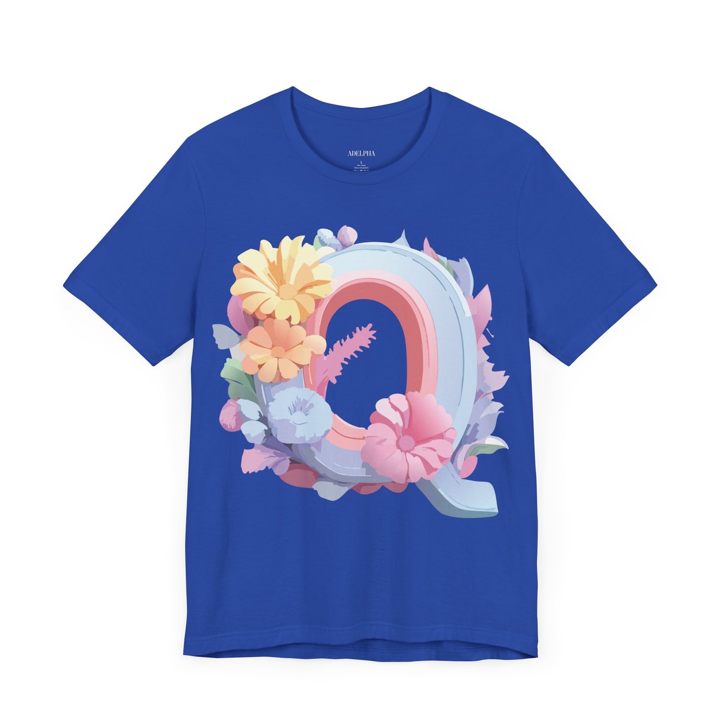 Letter Shirt, Letter Q Shirt - ADELPHA