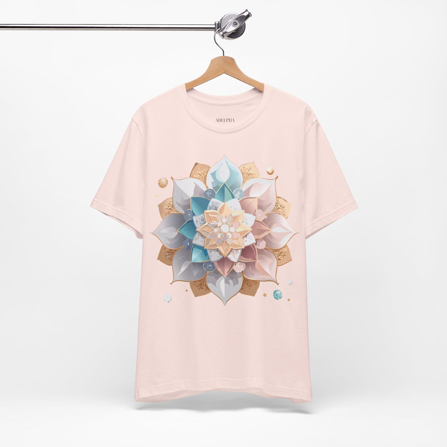 Natural Cotton Tee Shirt - Medallion Collection Printify
