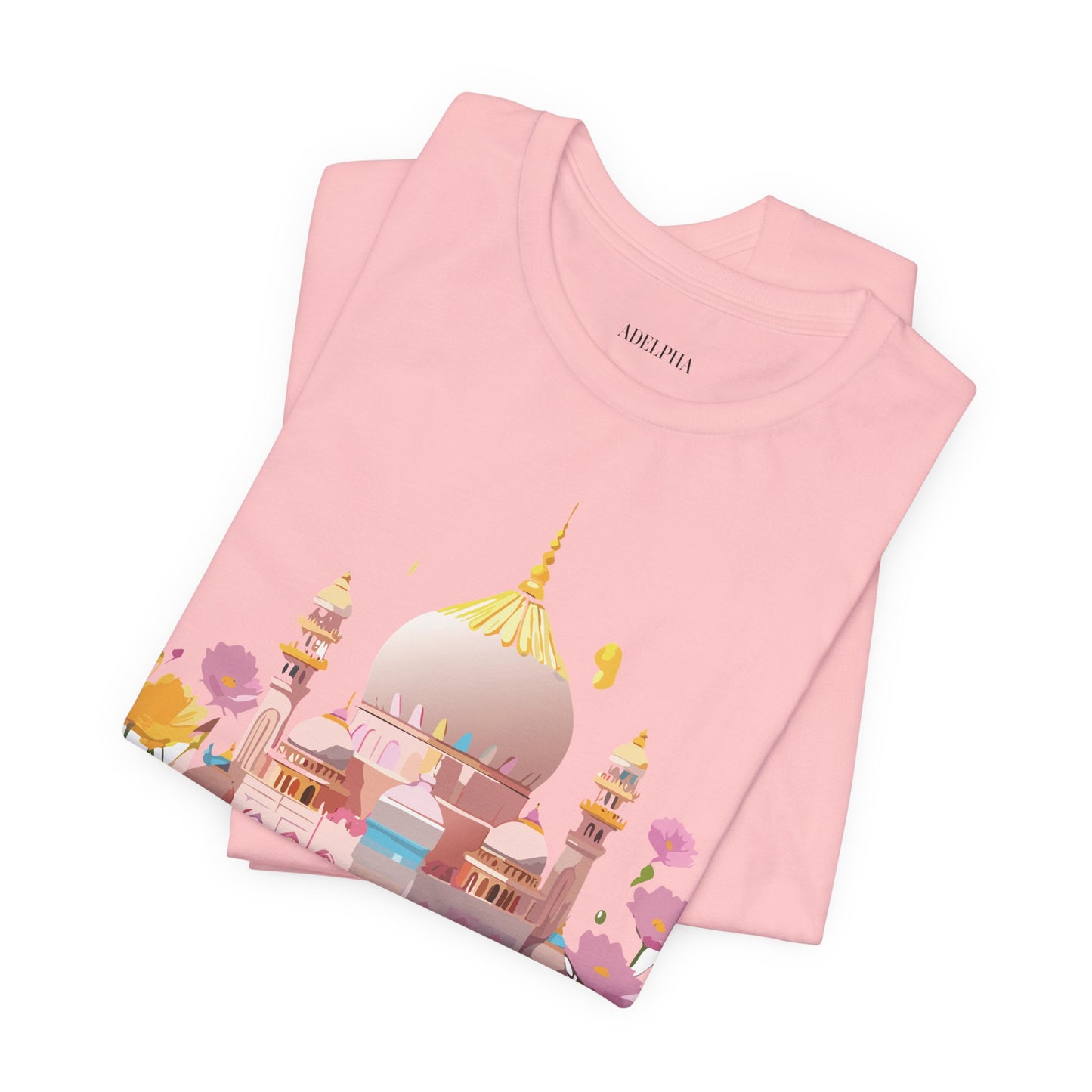 Natural Cotton Tee Shirt - Bukhara, Uzbekistan Printify