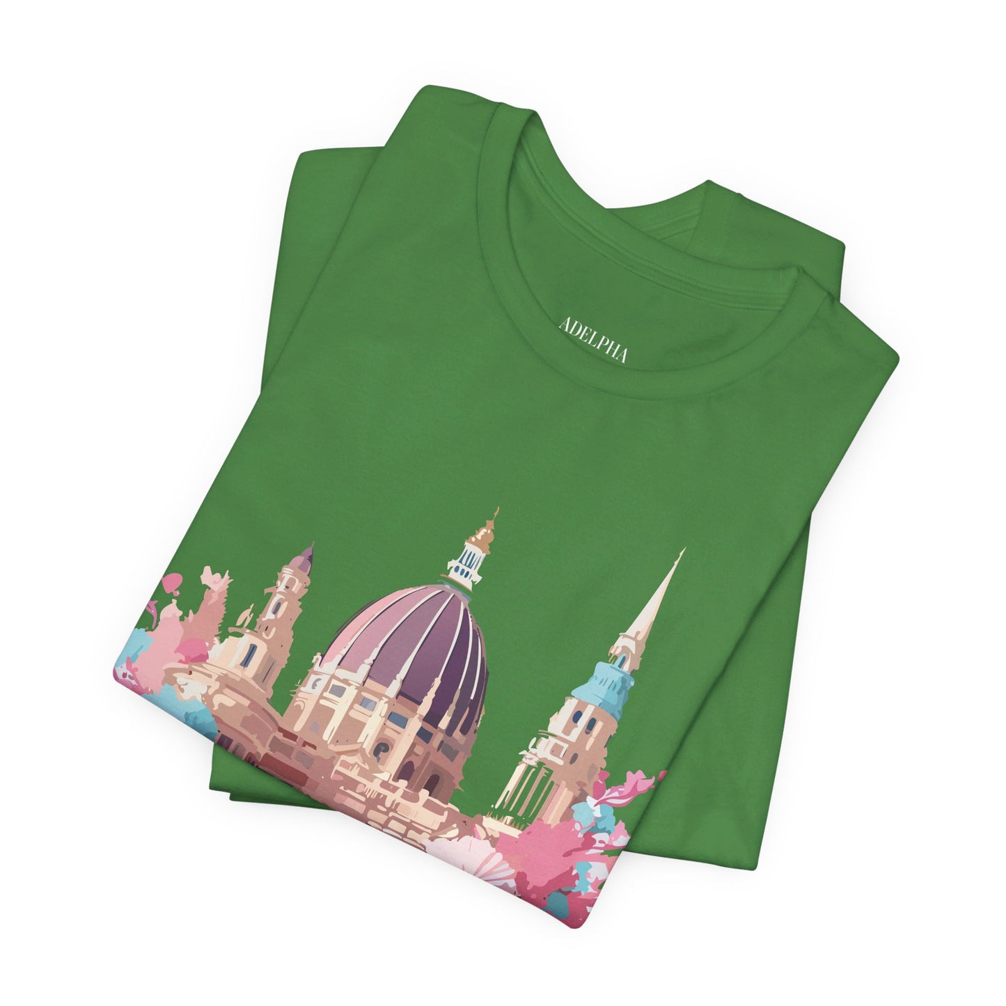 Natural Cotton Tee Shirt - Beautiful Places Collection - Vienna Printify