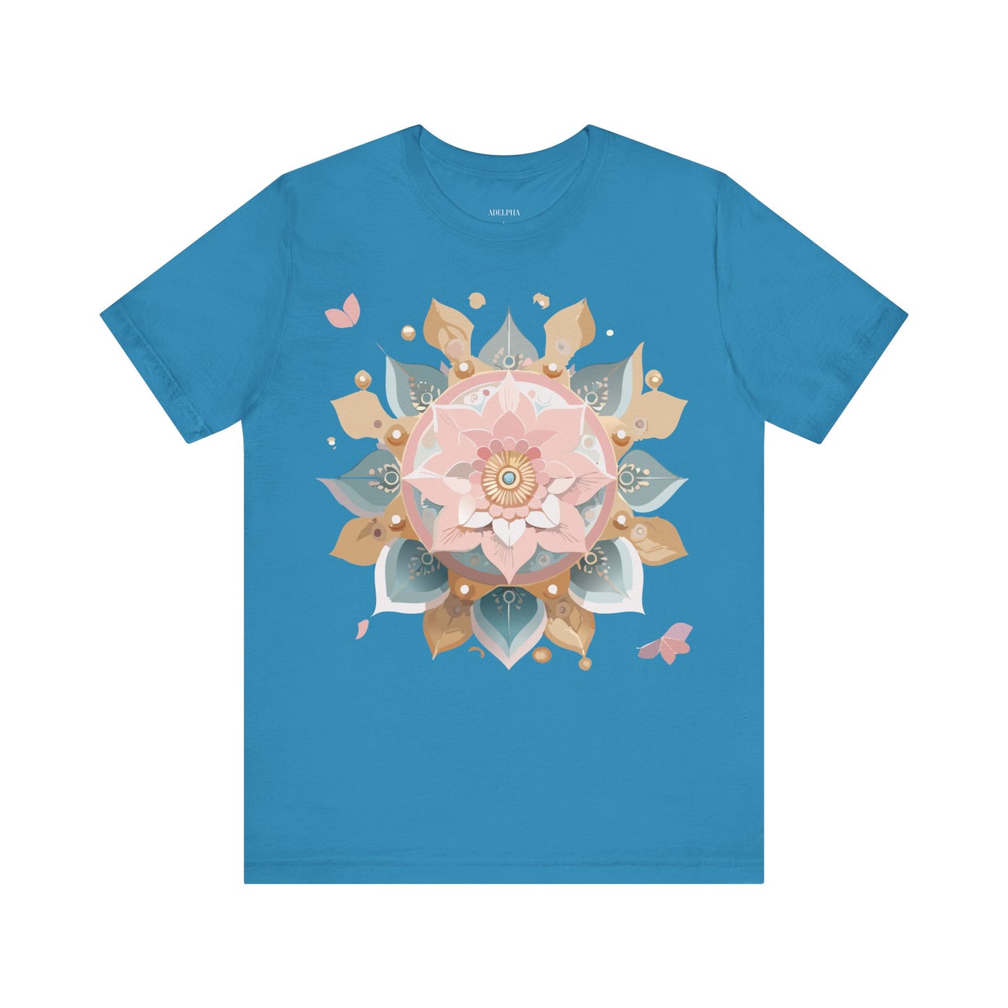 Natural Cotton Tee Shirt - Medallion Collection Printify