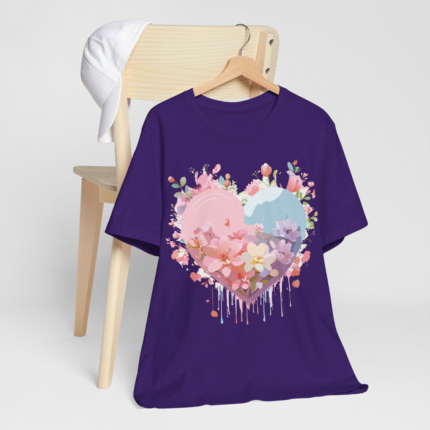 Natural Cotton Tee Shirt - Love Story Collection Printify