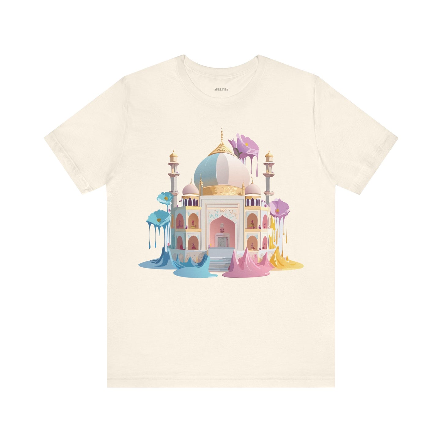 Natural Cotton Tee Shirt - Bukhara, Uzbekistan Printify