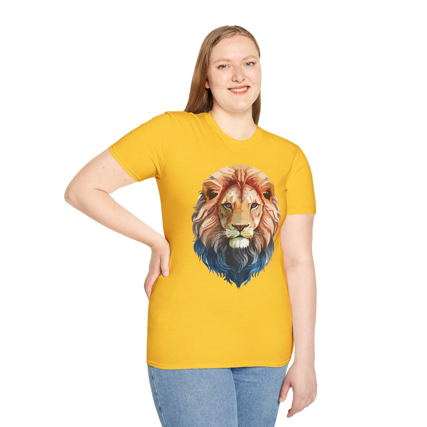 Lion Shirt, Shirt with Lion, Animal Tee, Shirt with Animals
