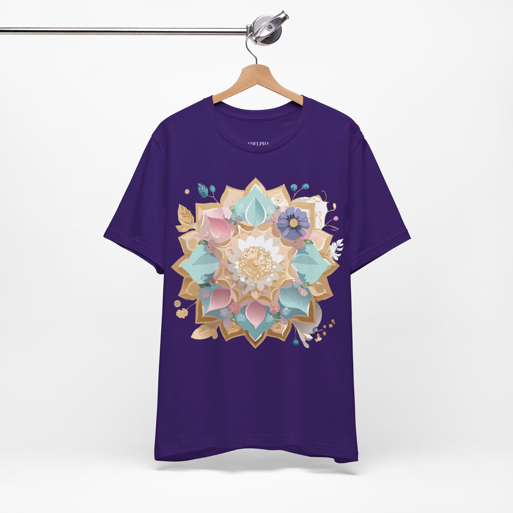 Natural Cotton Tee Shirt - Medallion Collection Printify