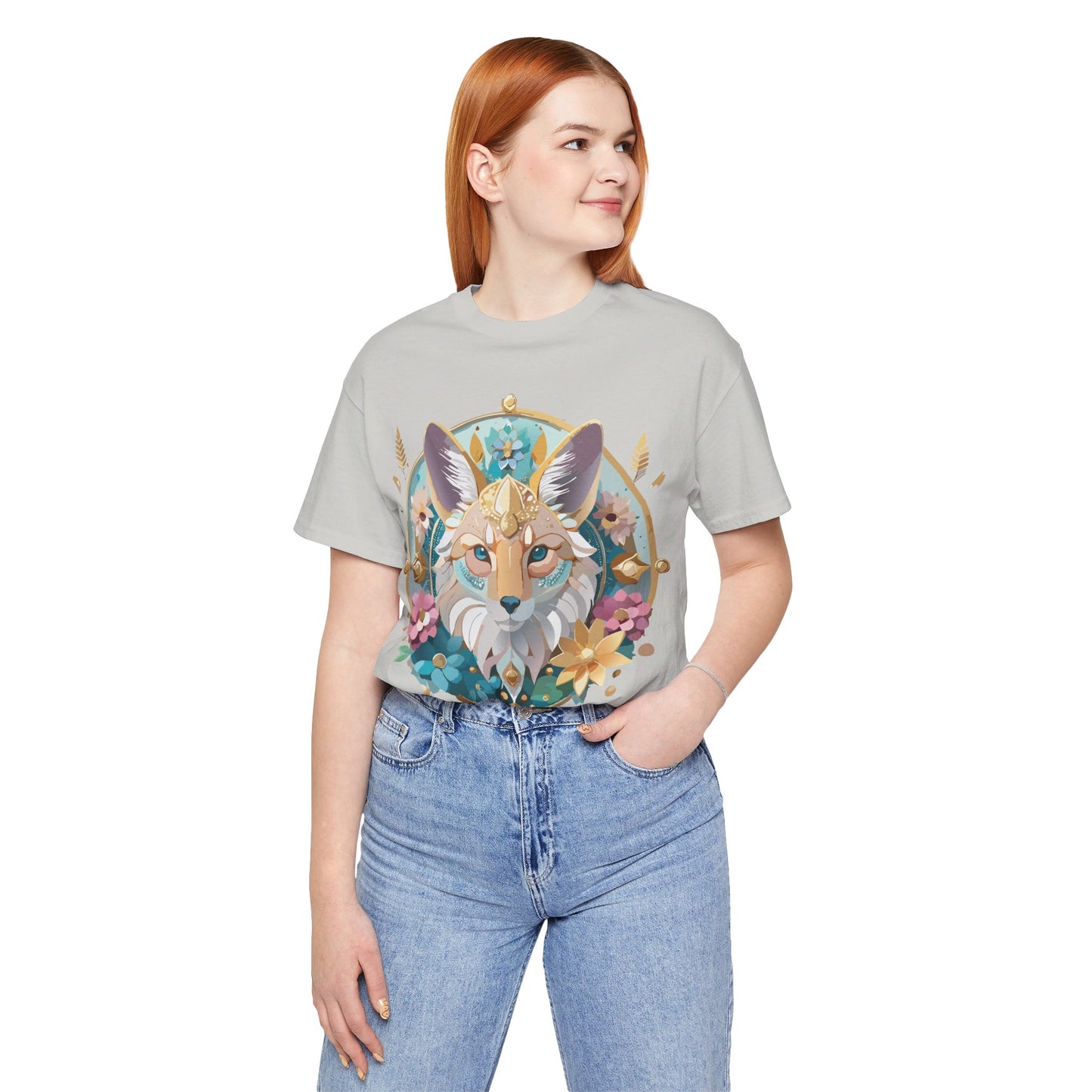 Natural Cotton Tee Shirt - Medallion Collection Printify
