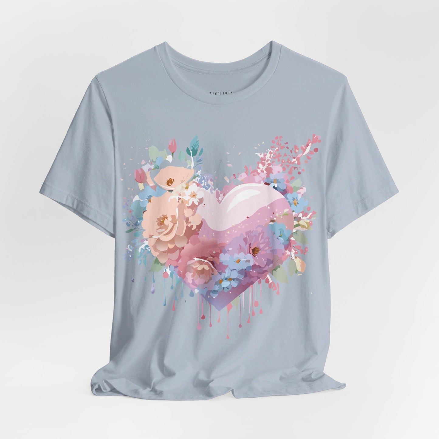 Natural Cotton Tee Shirt - Love story Collection Printify