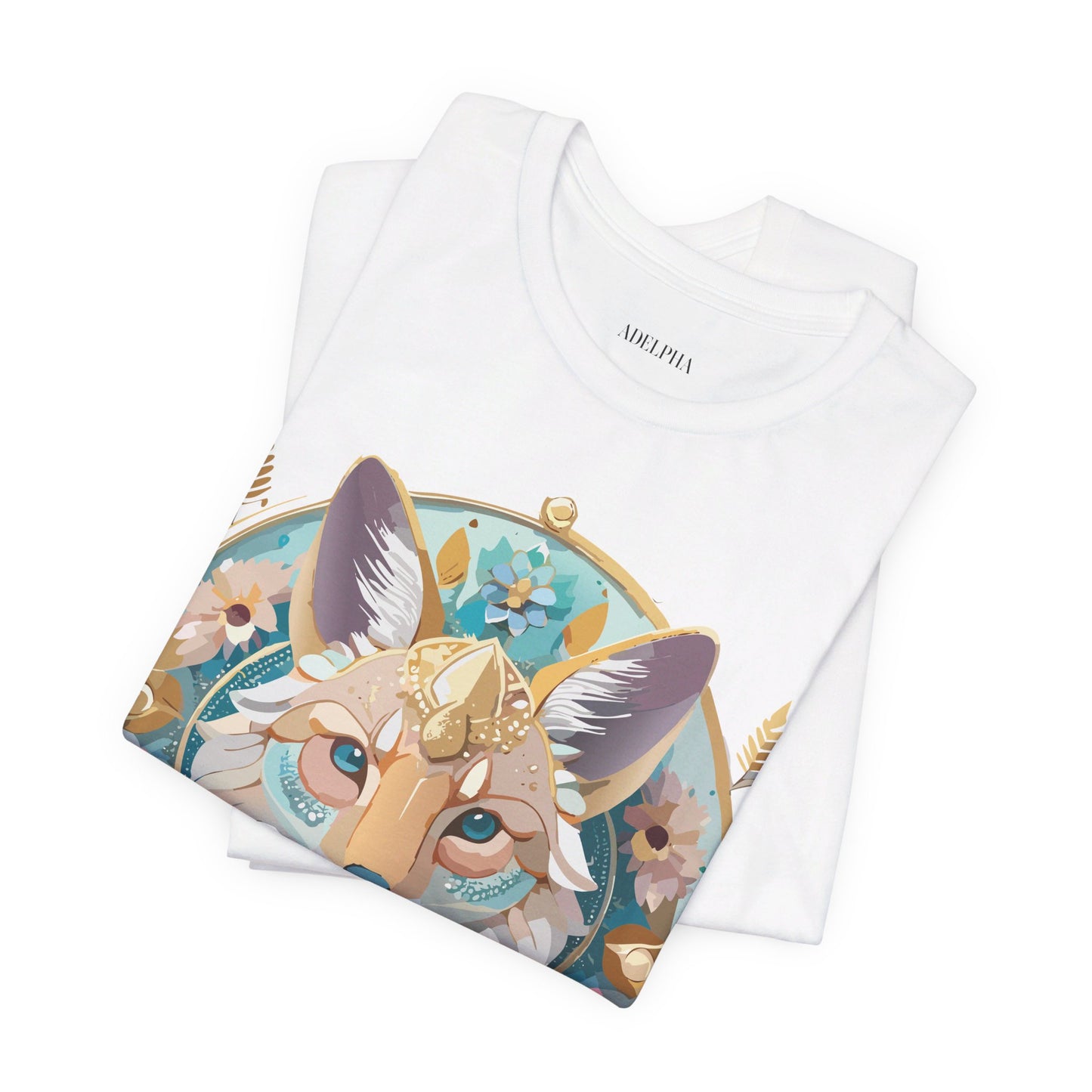 Natural Cotton Tee Shirt - Medallion Collection Printify