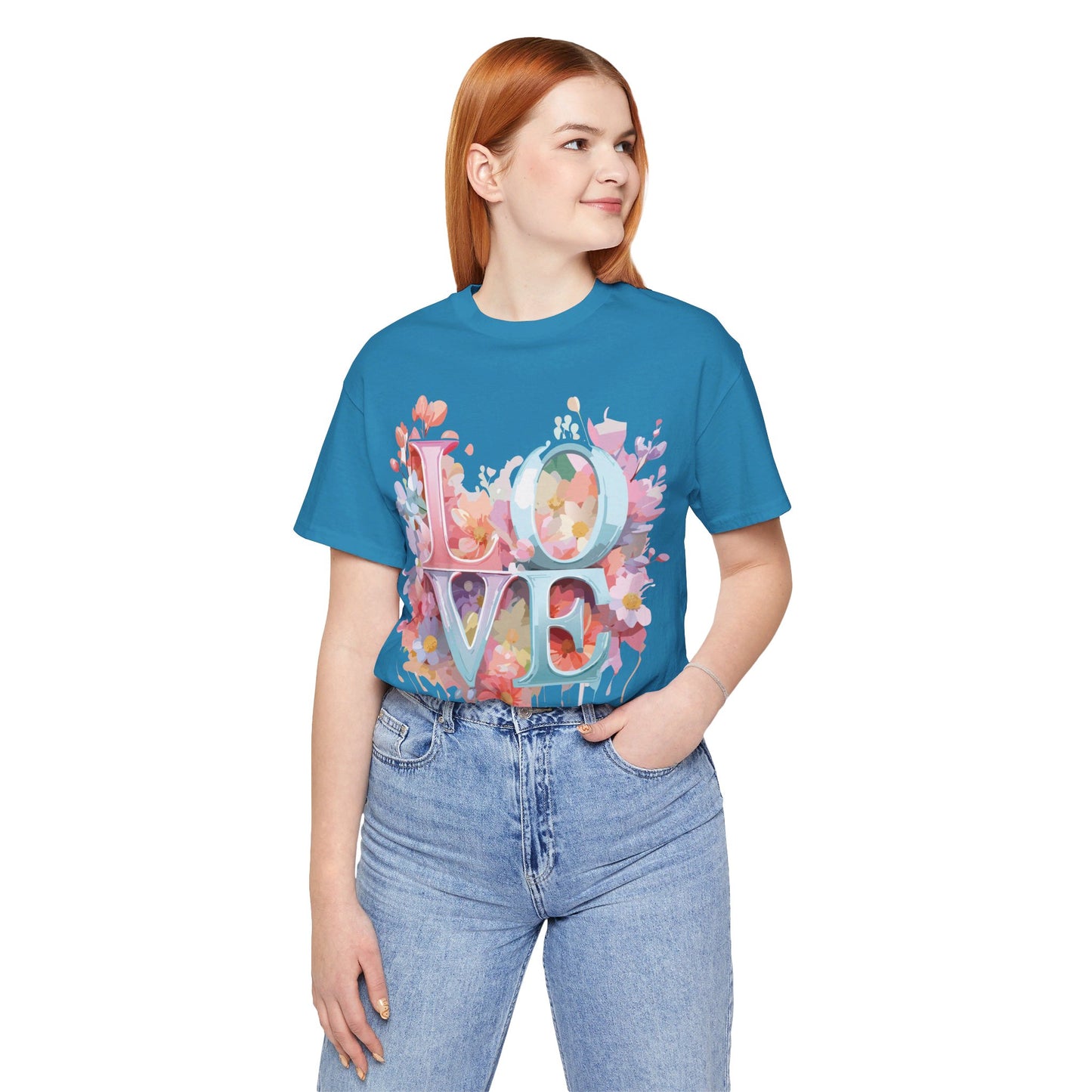 Natural Cotton Tee Shirt - Love Story Collection Printify