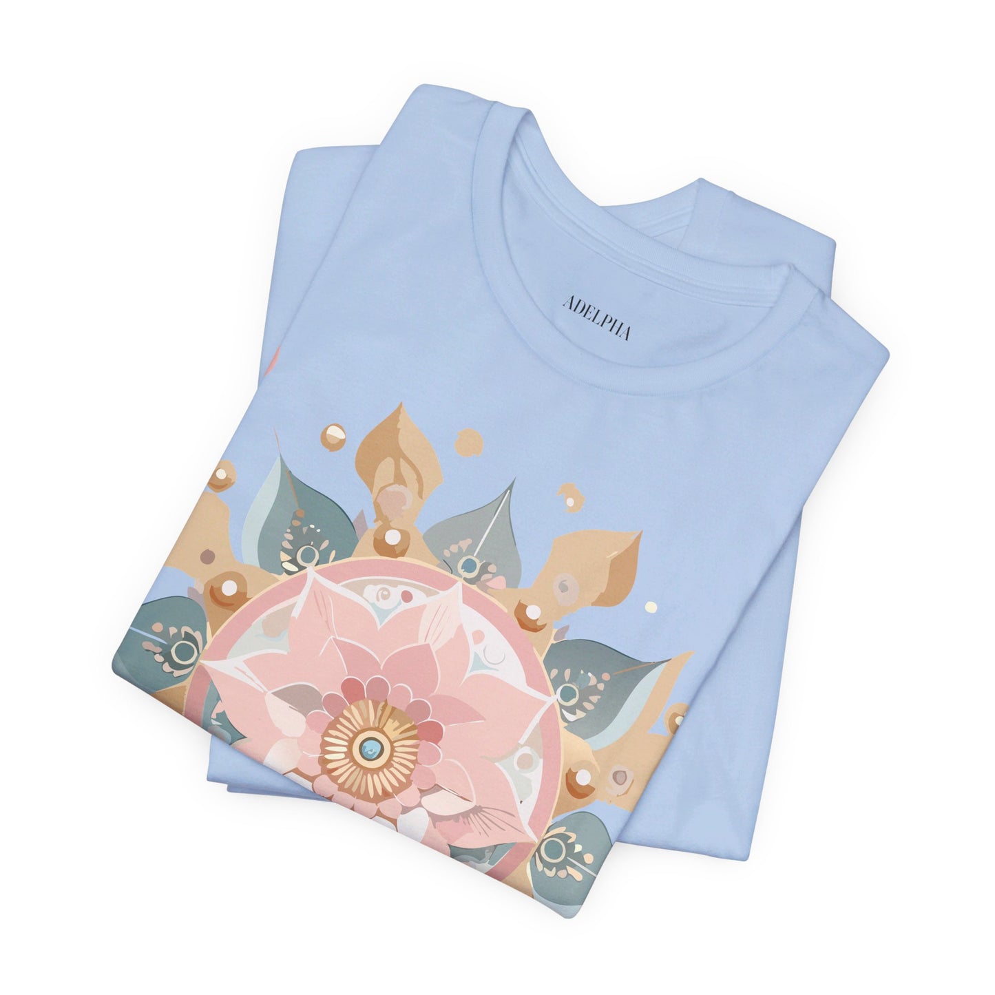 Natural Cotton Tee Shirt - Medallion Collection Printify