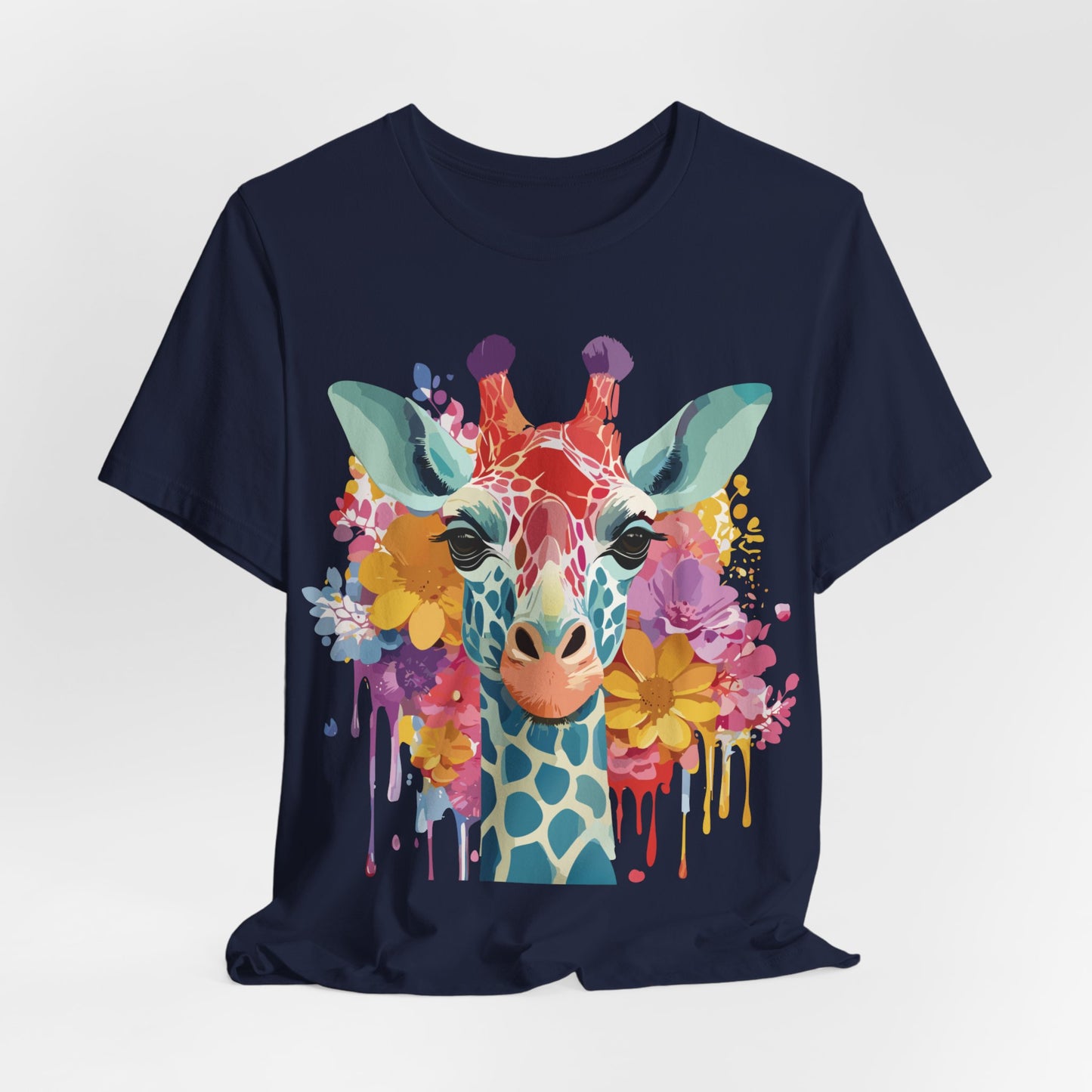 Shirt with Animals | Giraffe Printify