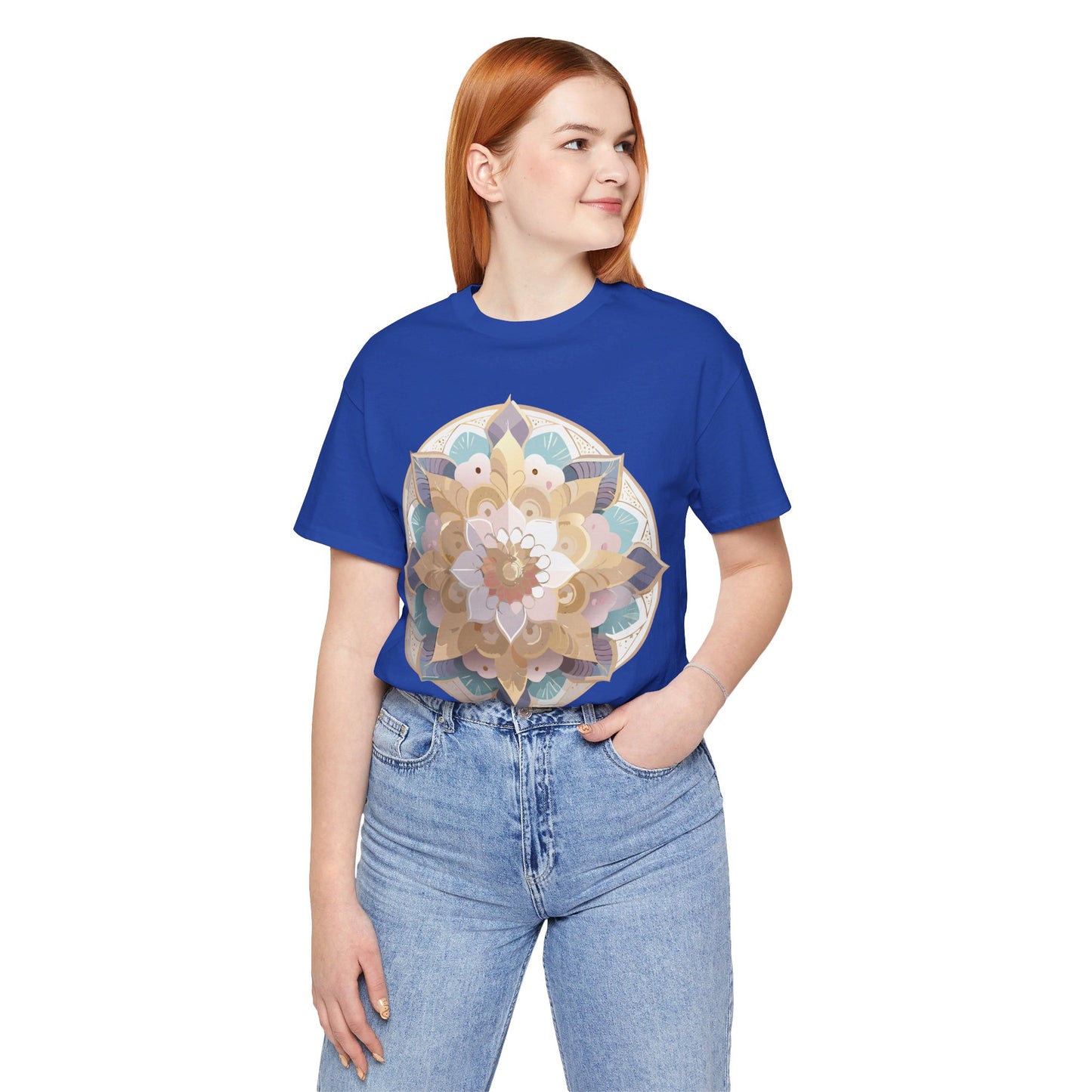 Natural Cotton Tee Shirt - Medallion Collection Printify