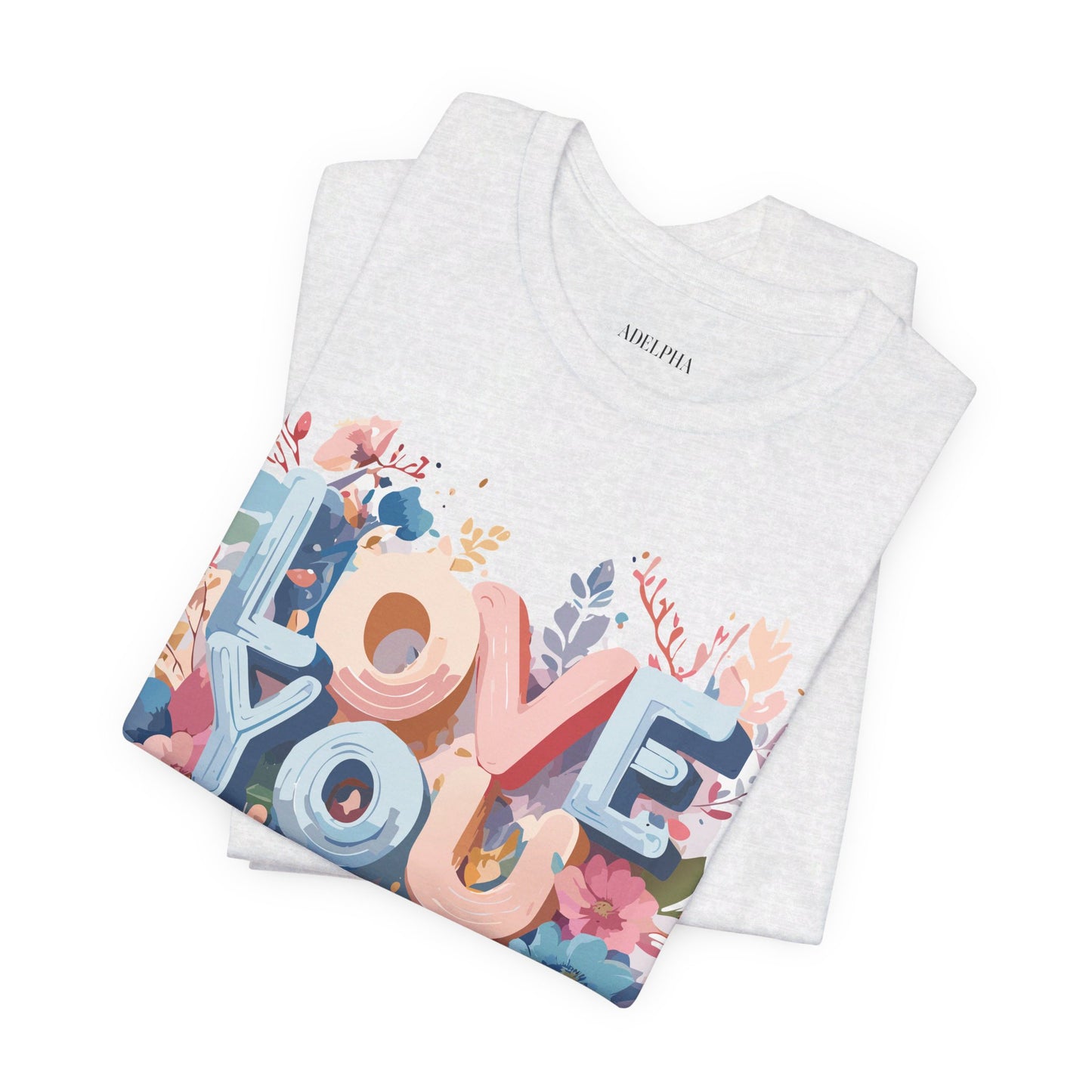 Natural Cotton Tee Shirt - Love story Collection Printify