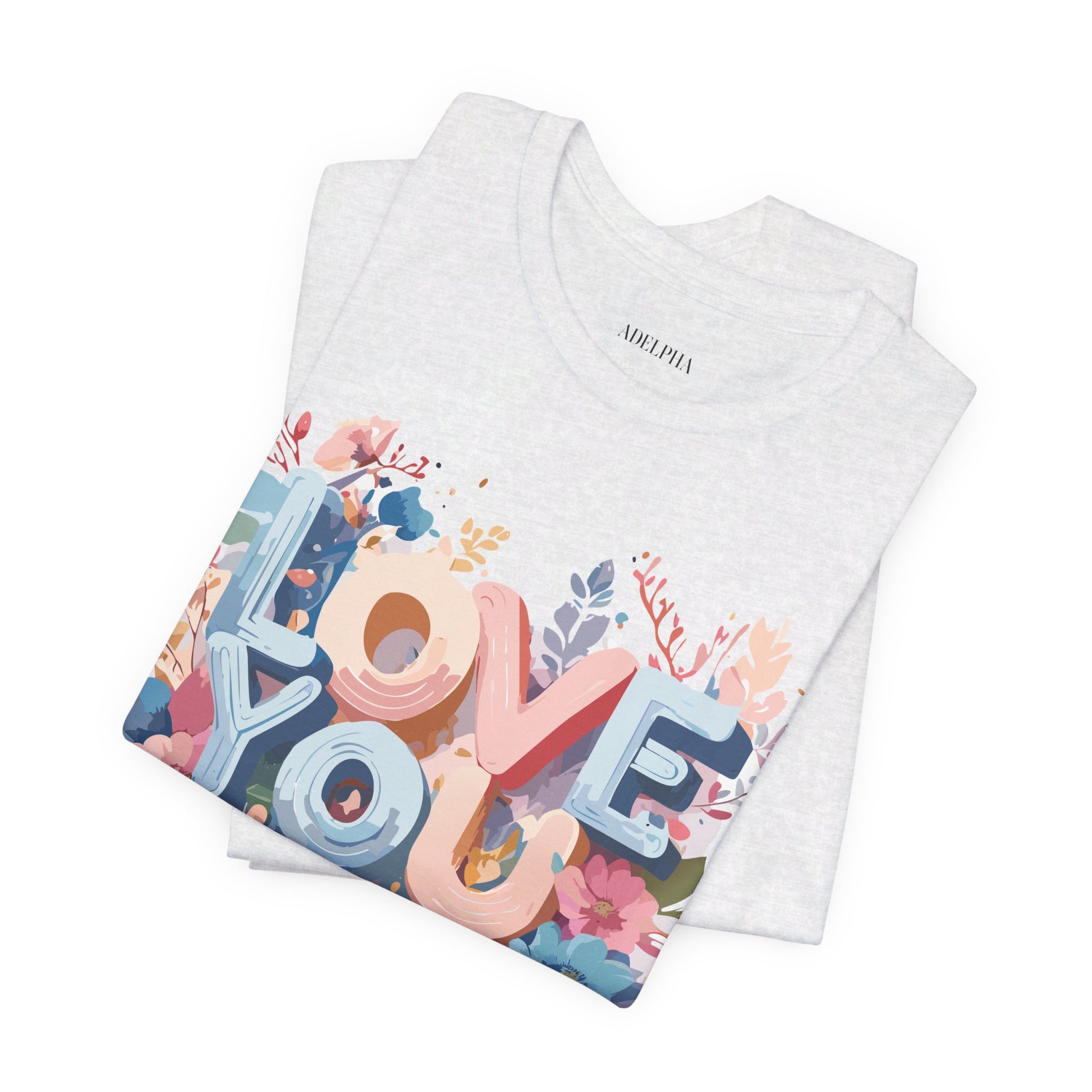 Natural Cotton Tee Shirt - Love story Collection Printify