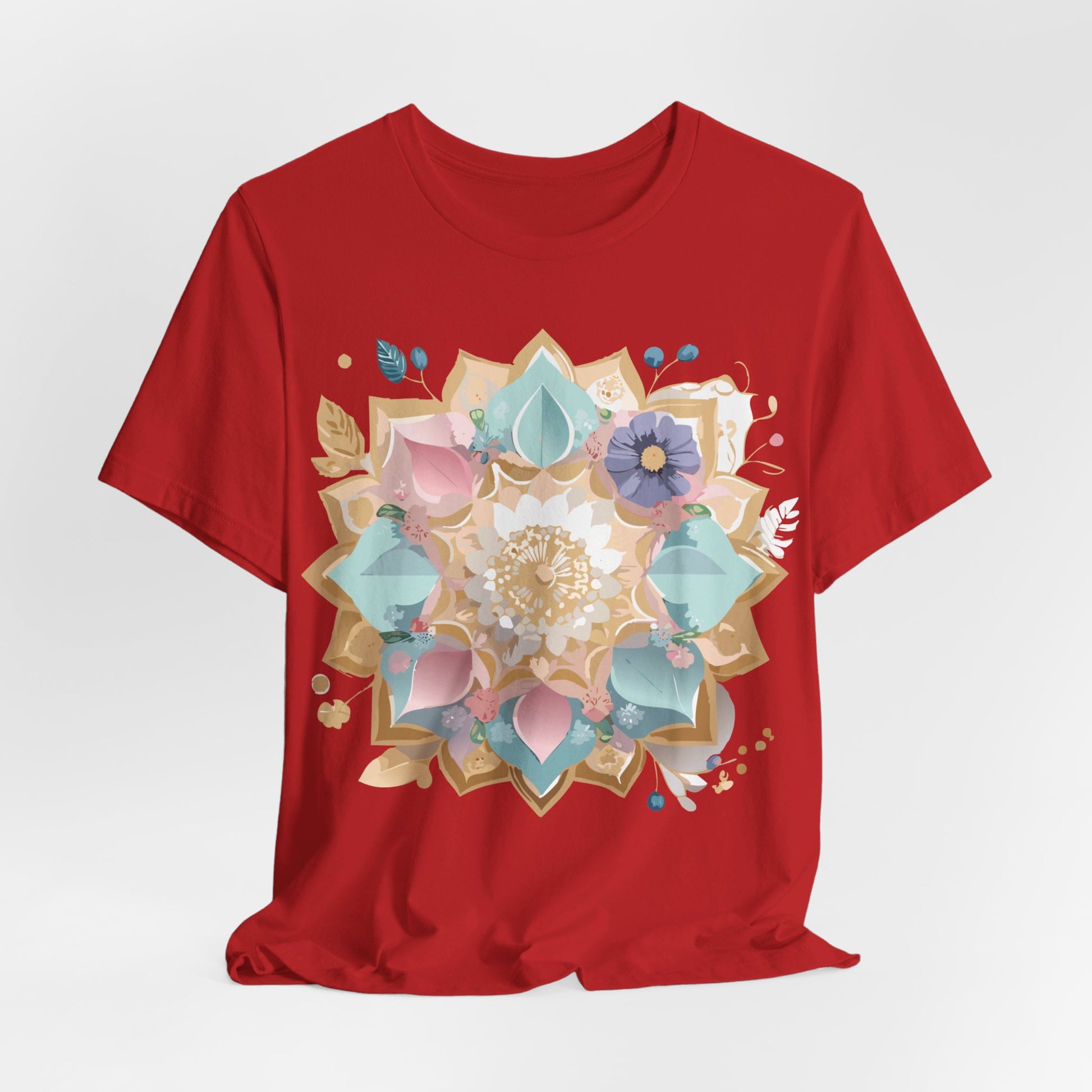 Natural Cotton Tee Shirt - Medallion Collection Printify