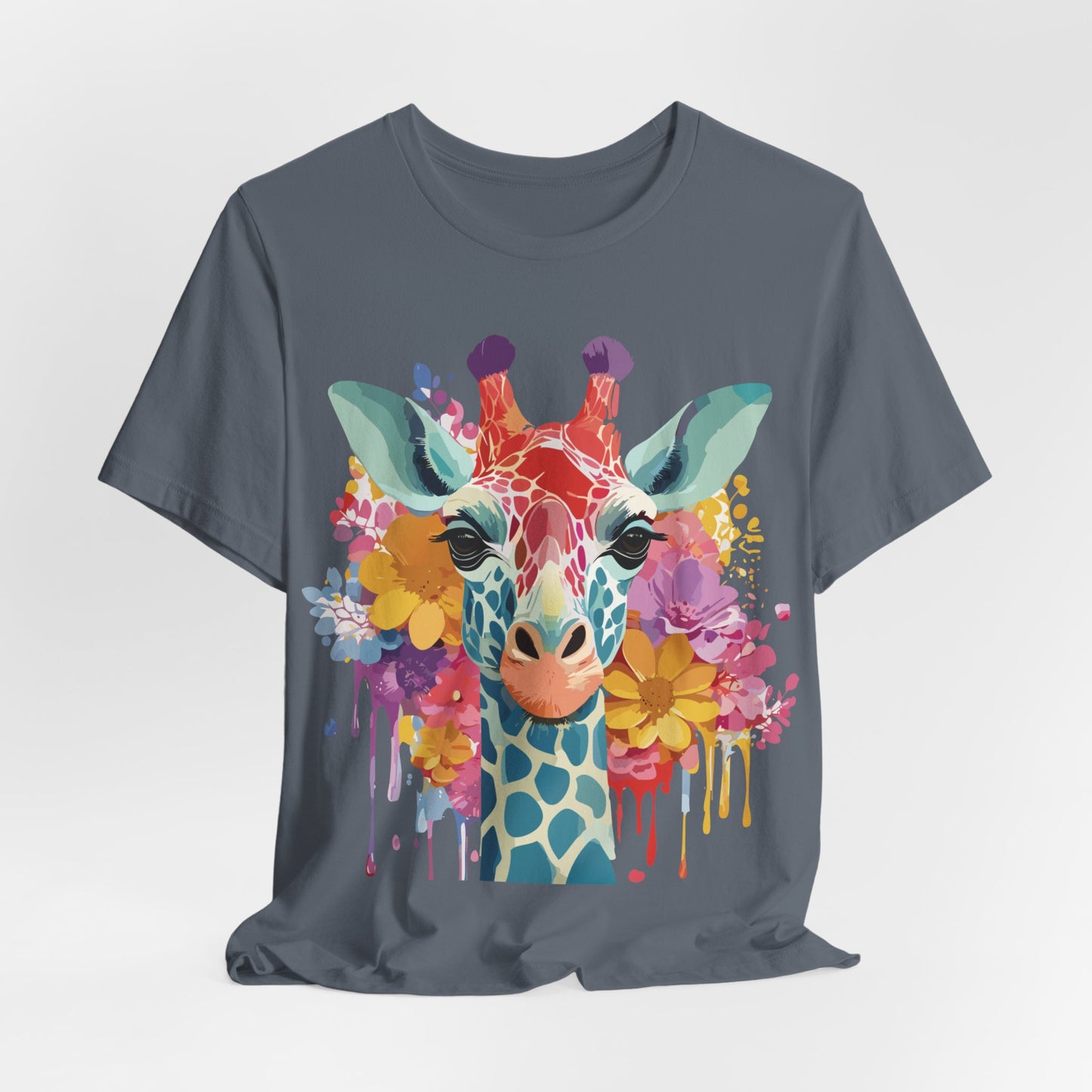 Shirt with Animals | Giraffe Printify
