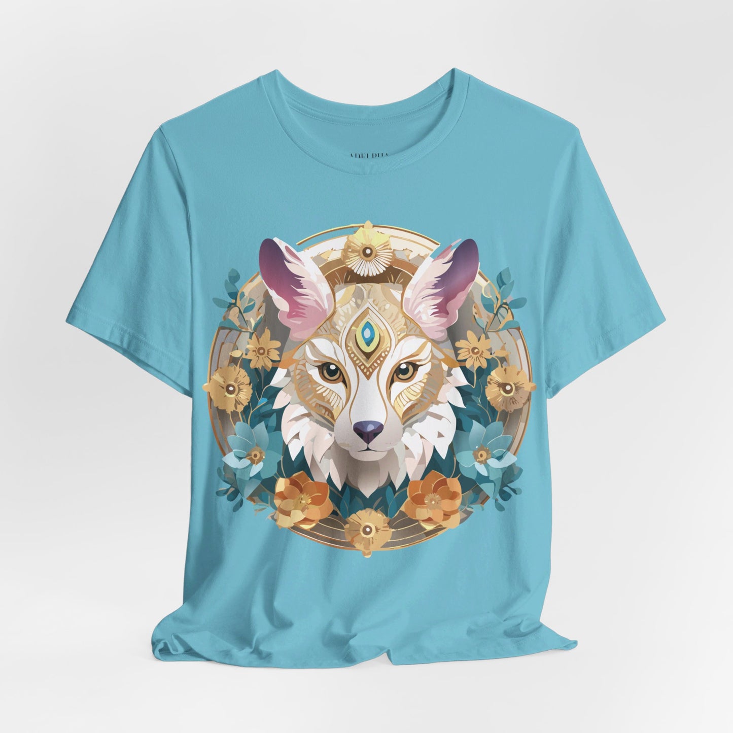 Natural Cotton Tee Shirt - Medallion Collection Printify