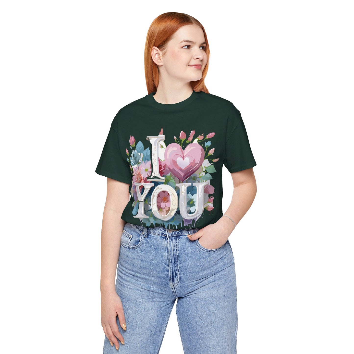 Natural Cotton Tee Shirt - Love Story Collection Printify