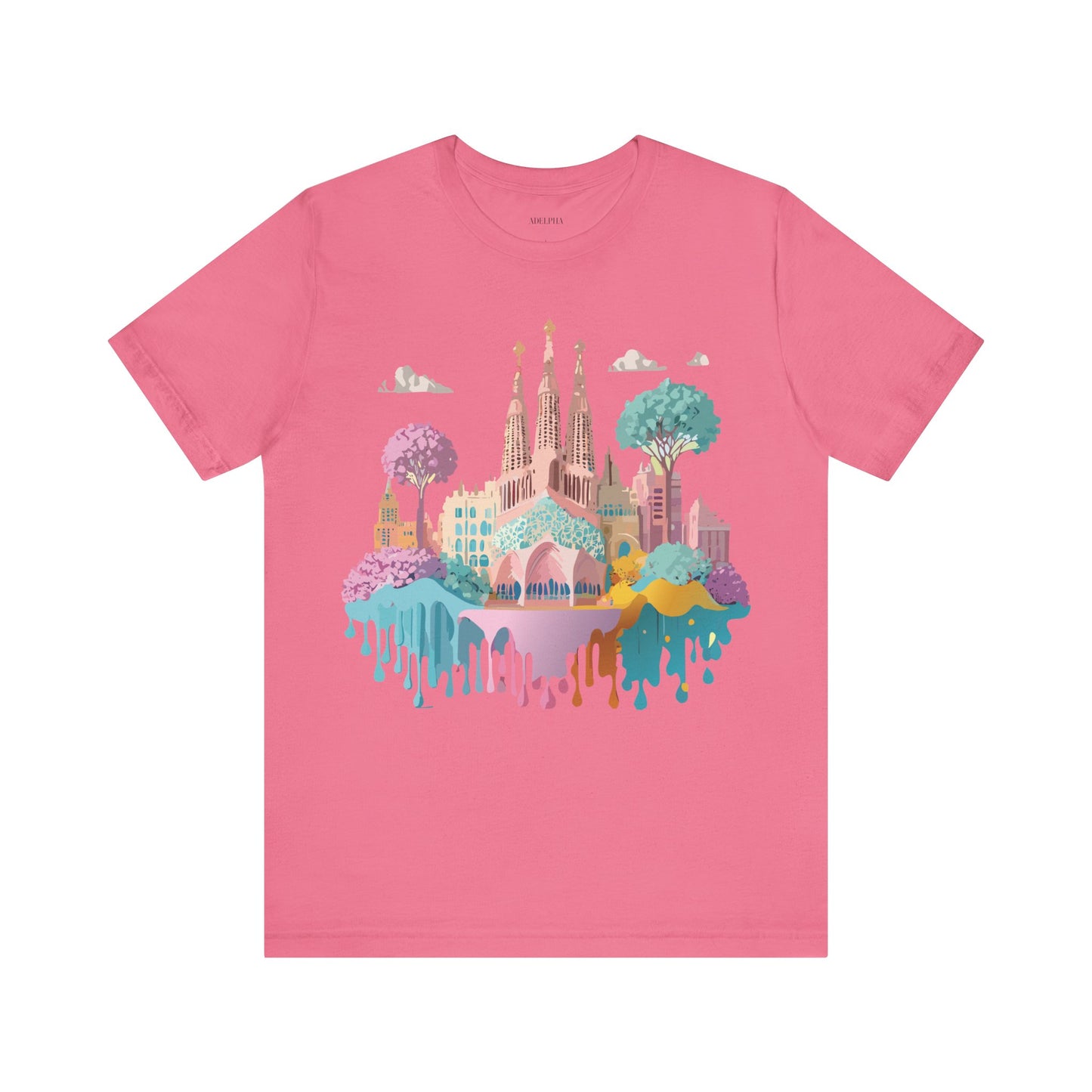 Tourist Shirt, Shirt with Barcelona - ADELPHA