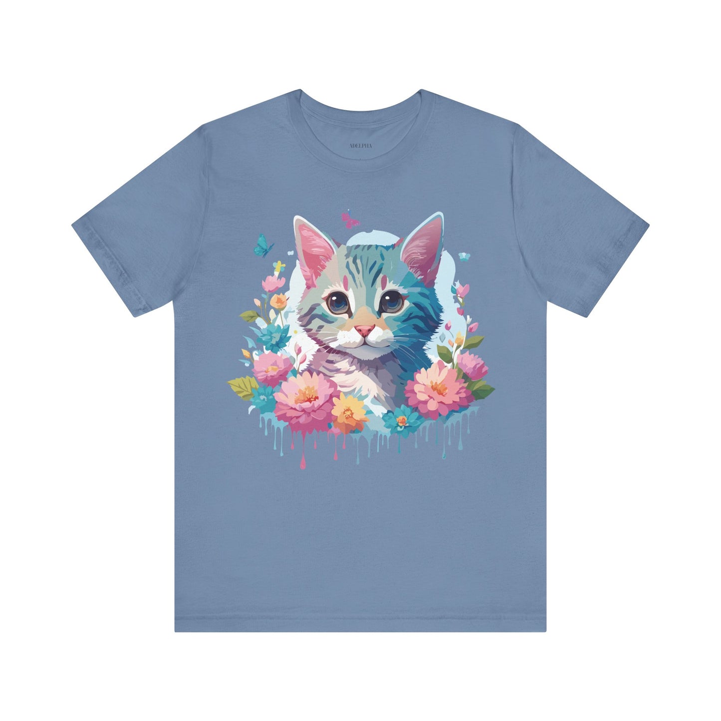 Cat Shirt, Shirt with Cat - ADELPHA