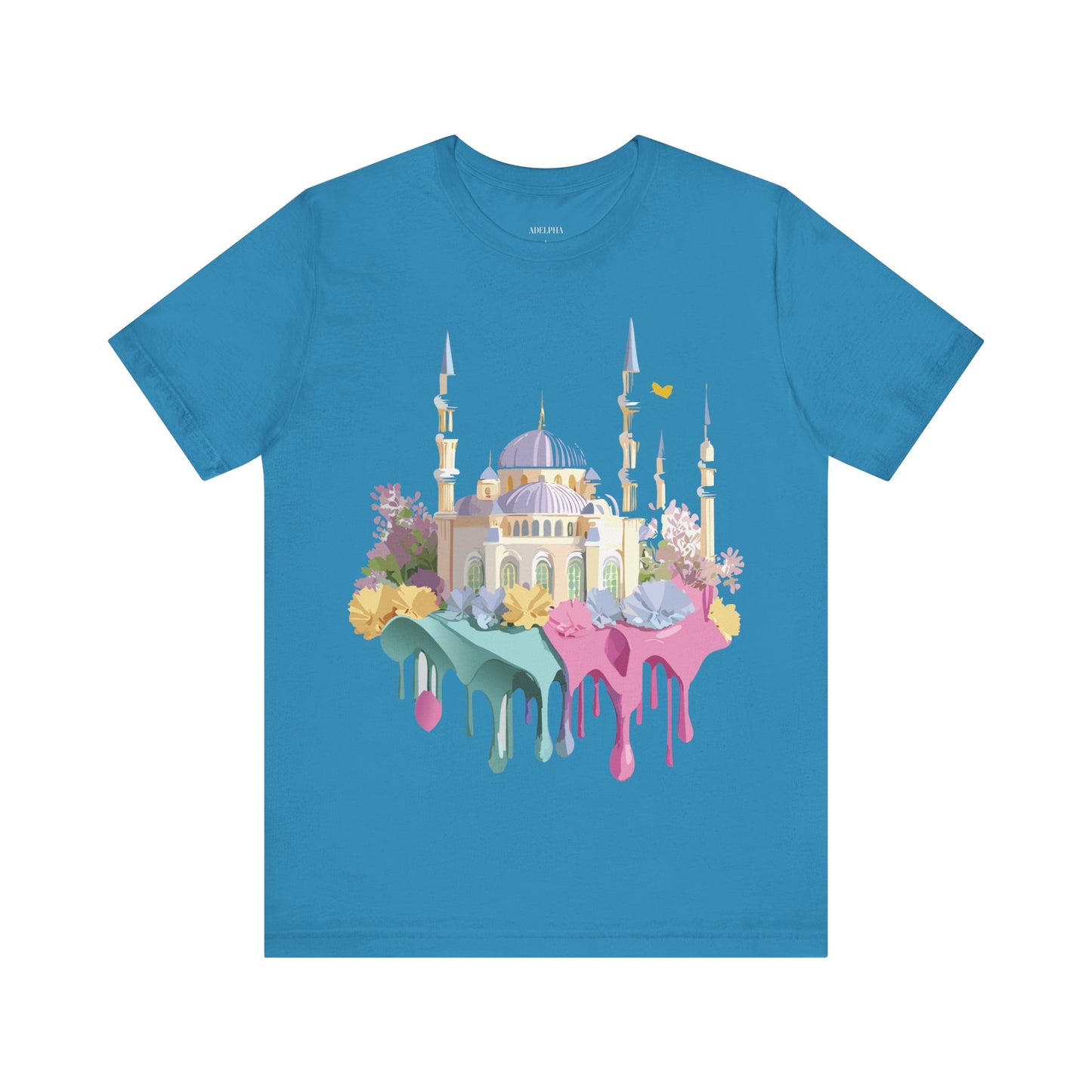Natural Cotton Tee Shirt - Istanbul, Turkey Printify