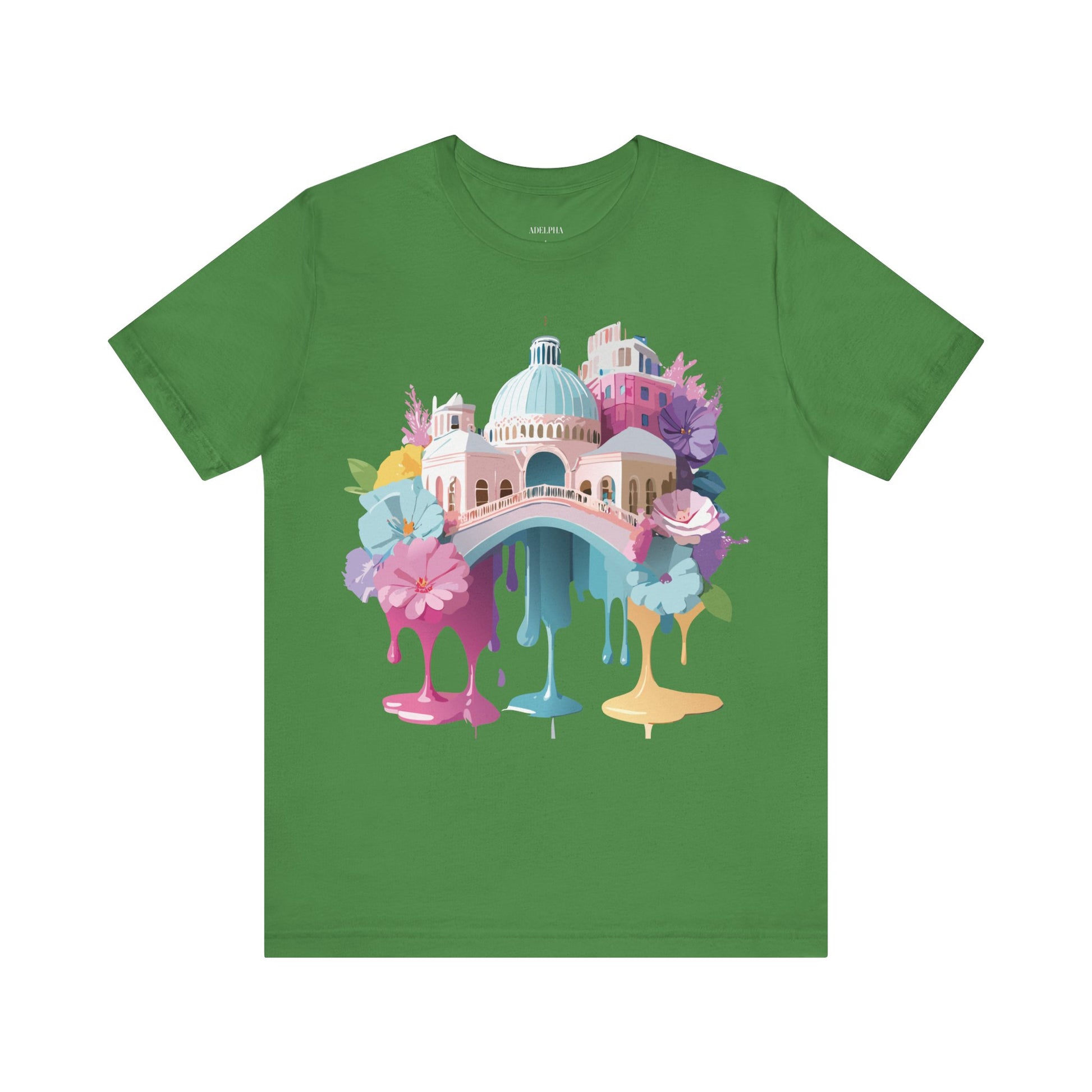 Natural Cotton Tee Shirt - Beautiful Places Collection - Venice Printify