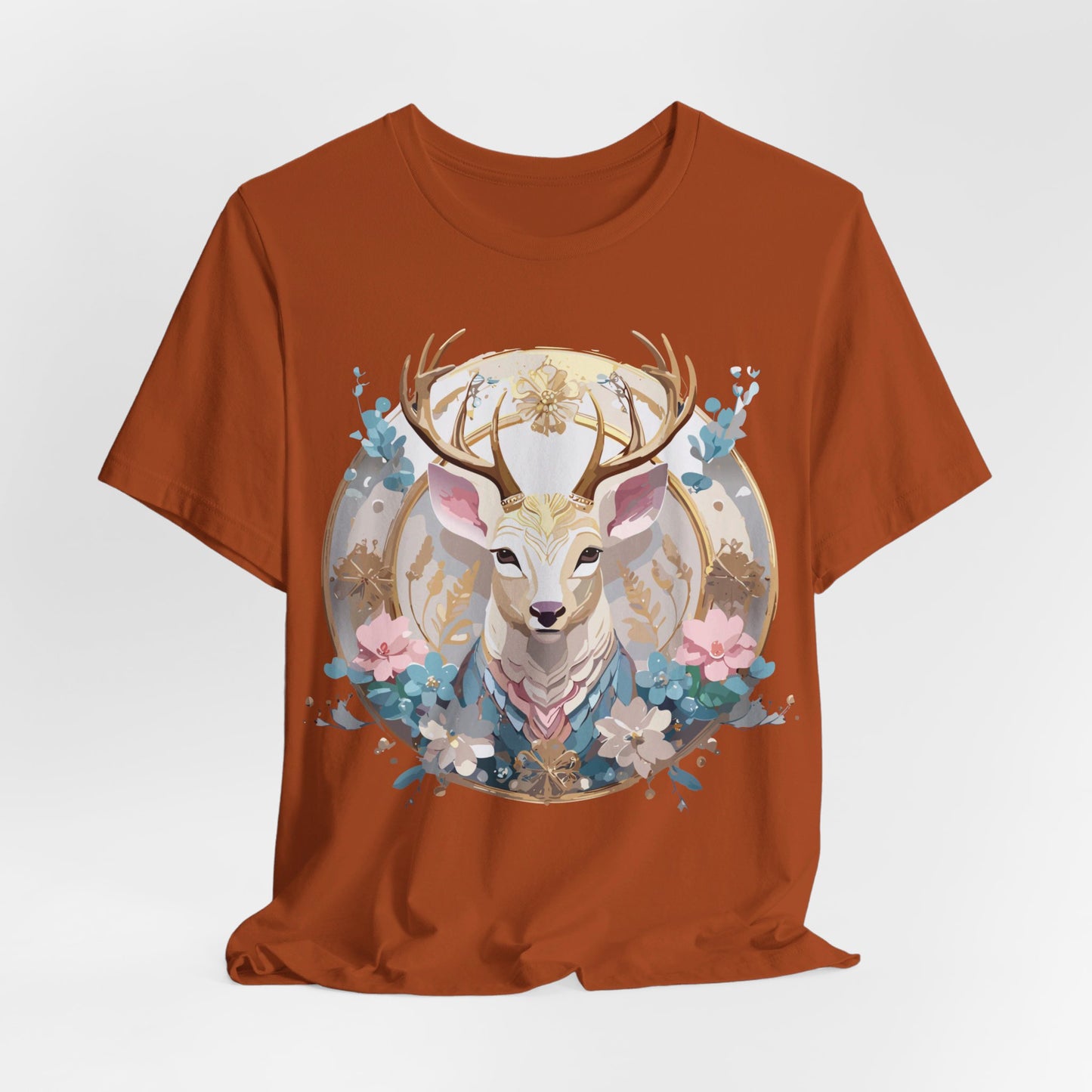 Natural Cotton Tee Shirt - Medallion Collection Printify