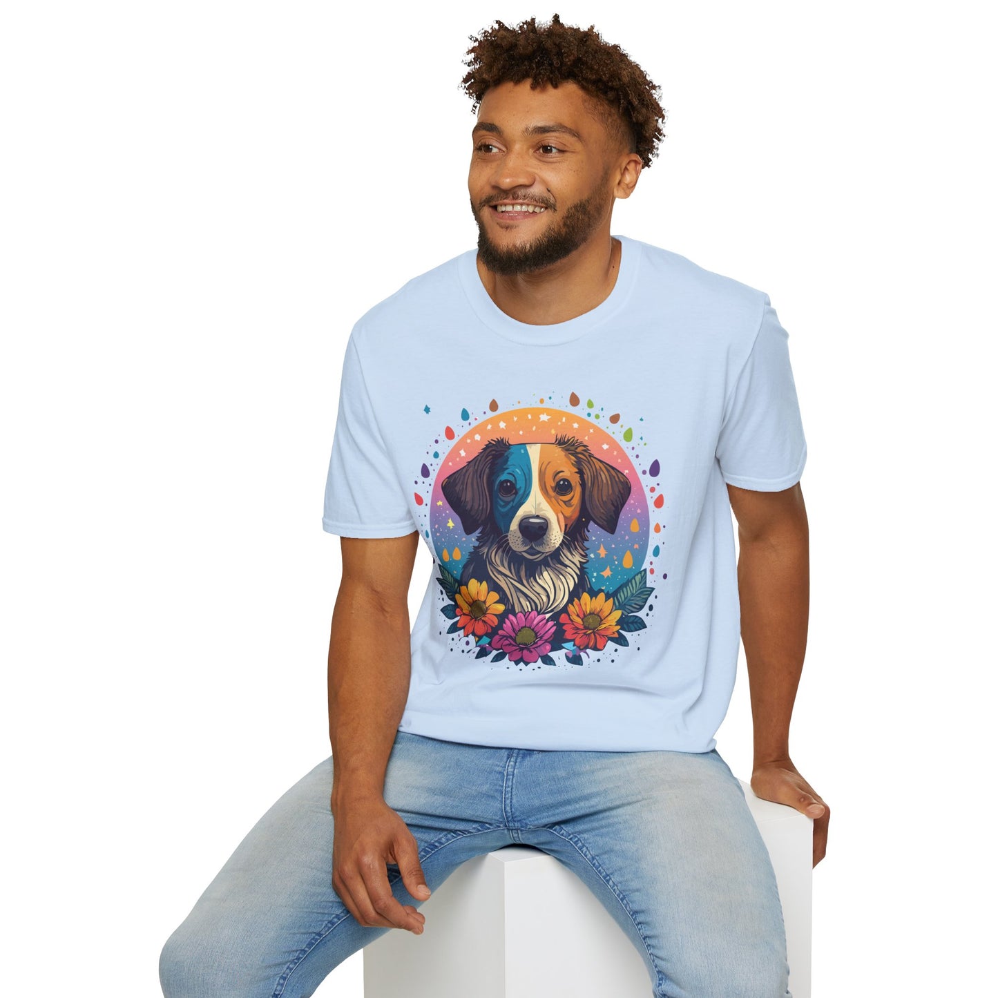 Dog Shirt, Shirt with Dog, Animal Tee, Shirt with Animals