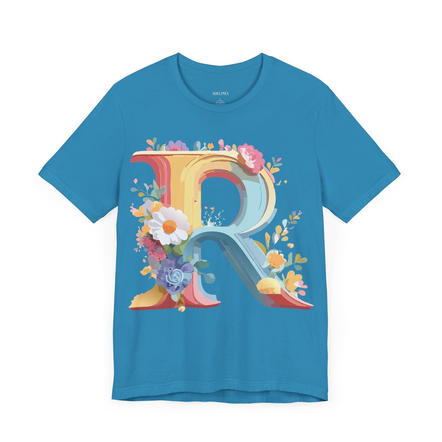 Letter Shirt, Letter R Shirt - ADELPHA